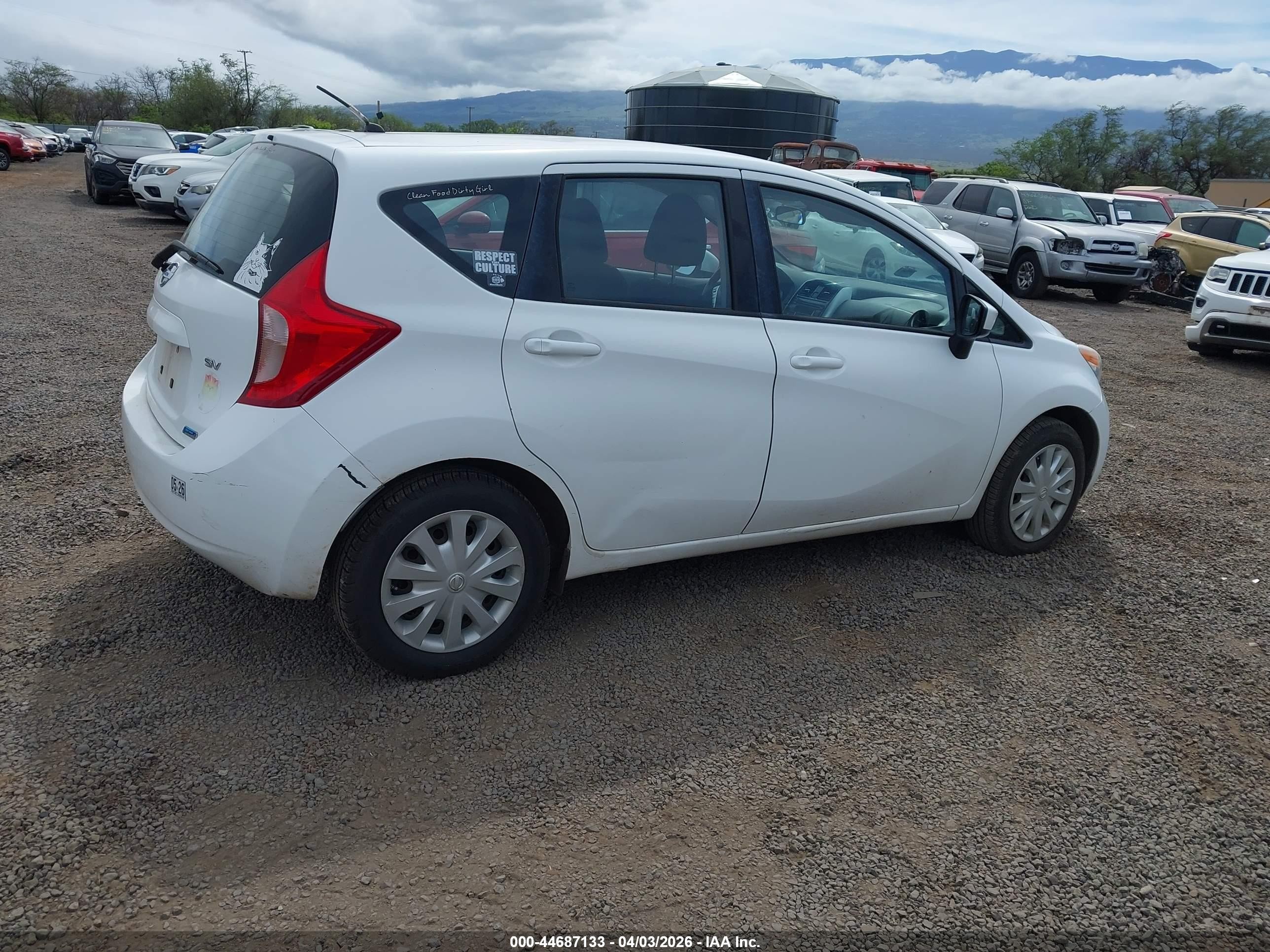 2015 Nissan Versa Note Sv White vin: 3N1CE2CP3FL416397