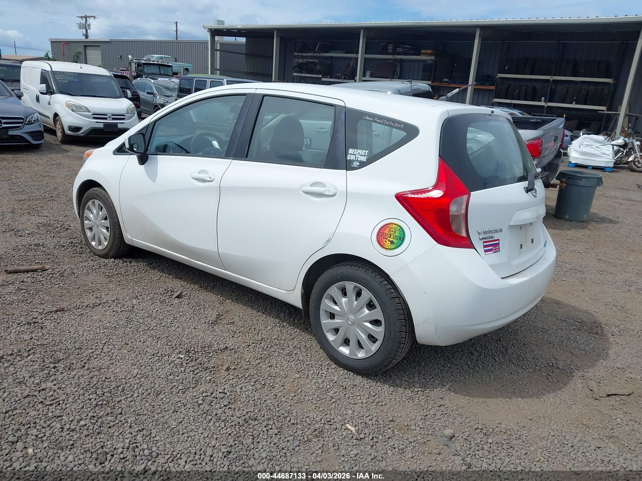 2015 Nissan Versa Note Sv White vin: 3N1CE2CP3FL416397
