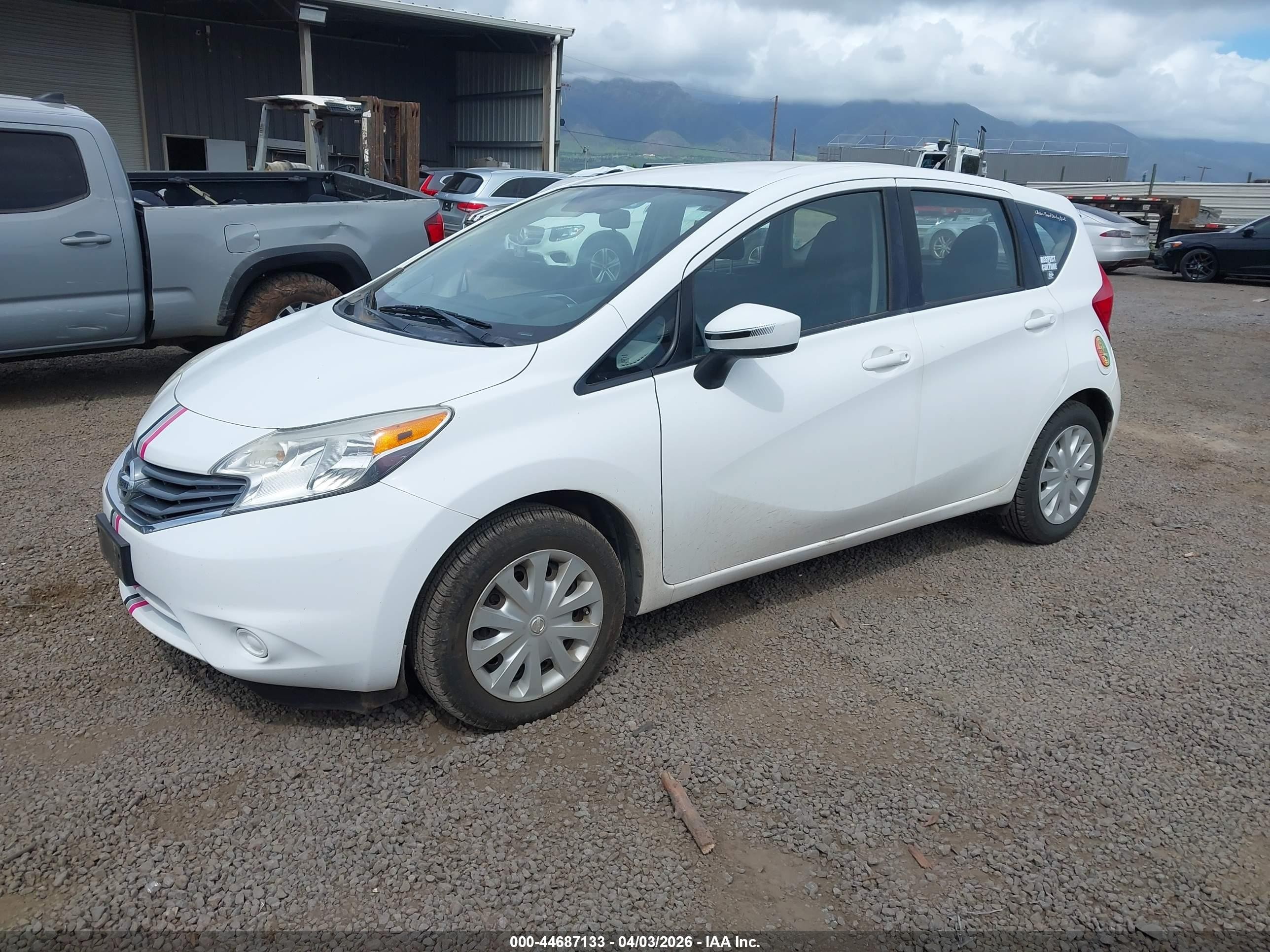 2015 Nissan Versa Note Sv White vin: 3N1CE2CP3FL416397