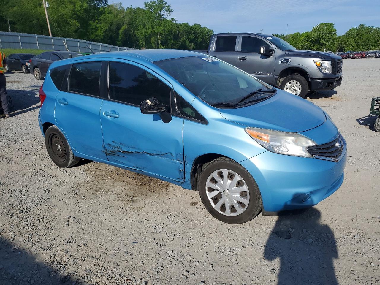 2015 Nissan Versa Note Sv Blue vin: 3N1CE2CP3FL427383