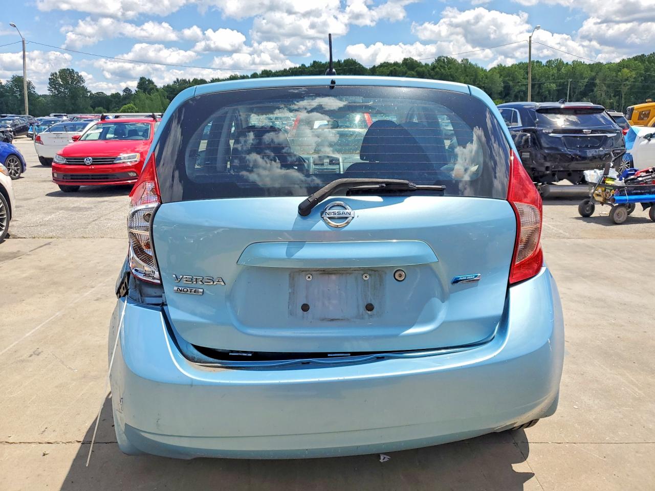 2015 Nissan Versa Note S Plus Blue vin: 3N1CE2CP3FL432227