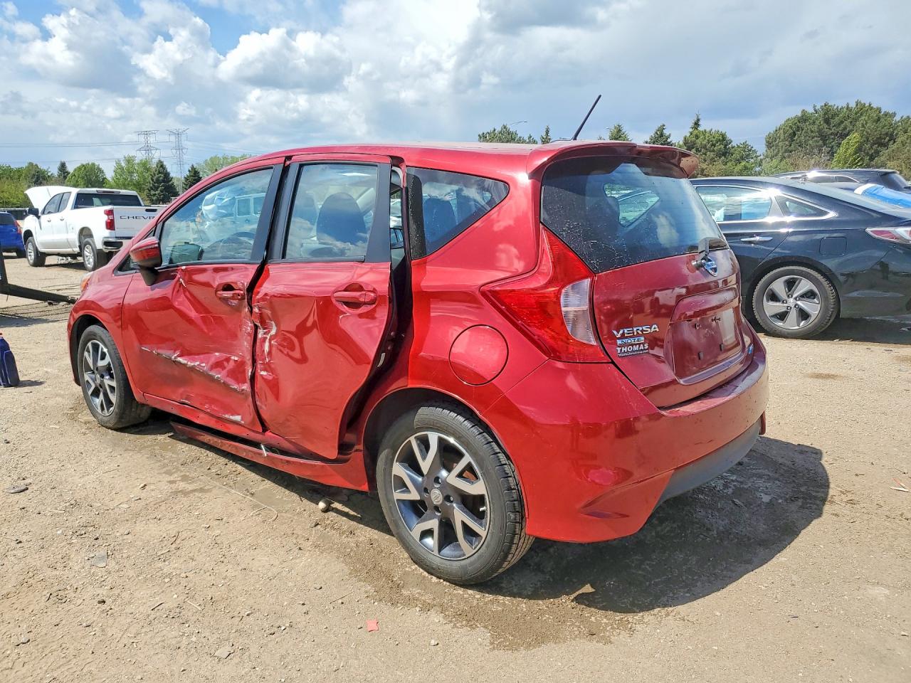 2015 Nissan Versa Note Sr Red vin: 3N1CE2CP3FL432759