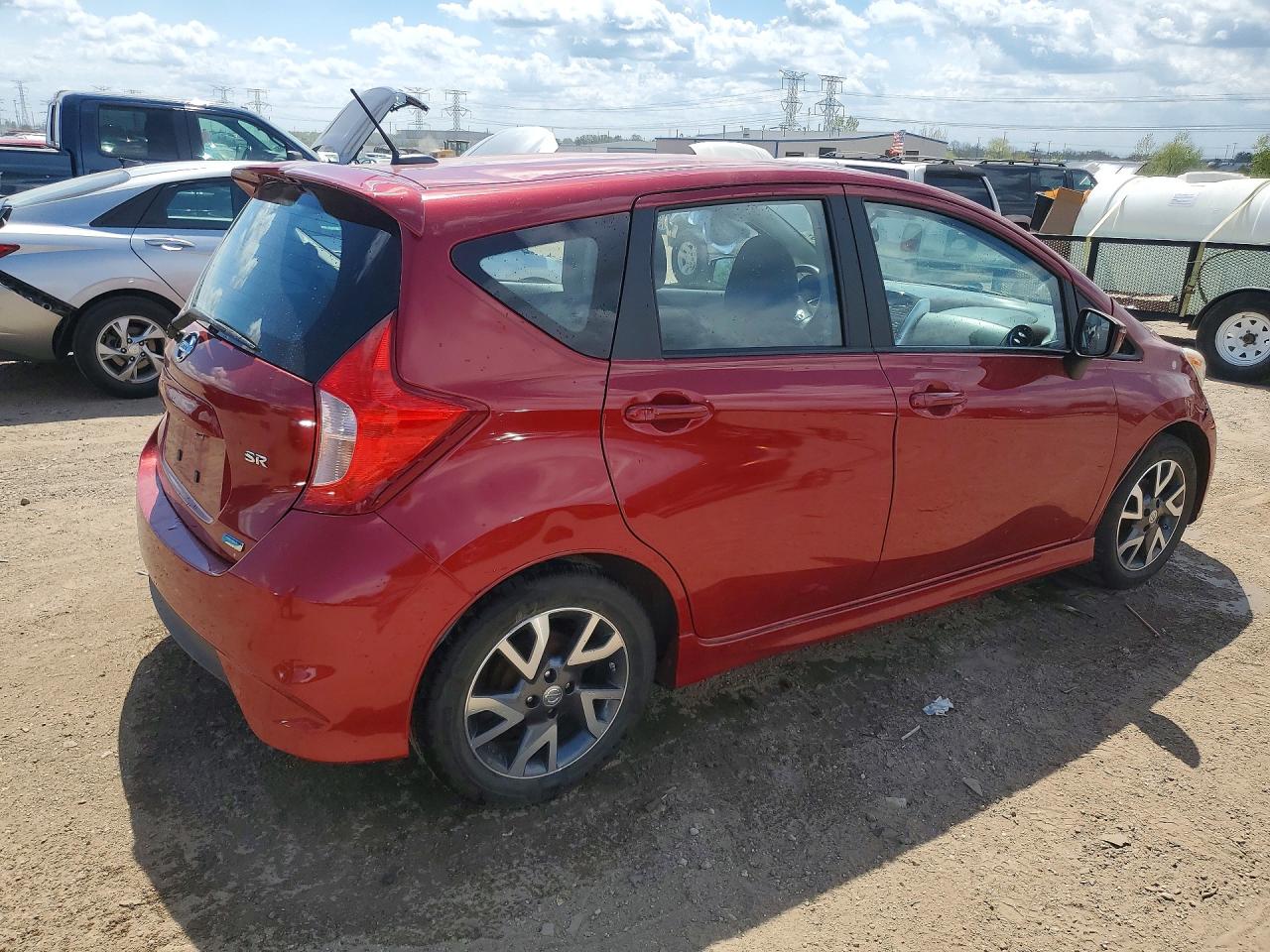 2015 Nissan Versa Note Sr Red vin: 3N1CE2CP3FL432759