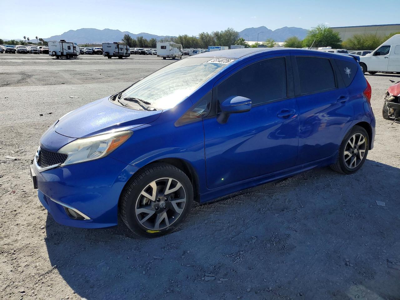 2015 Nissan Versa Note Sr Blue vin: 3N1CE2CP3FL436343