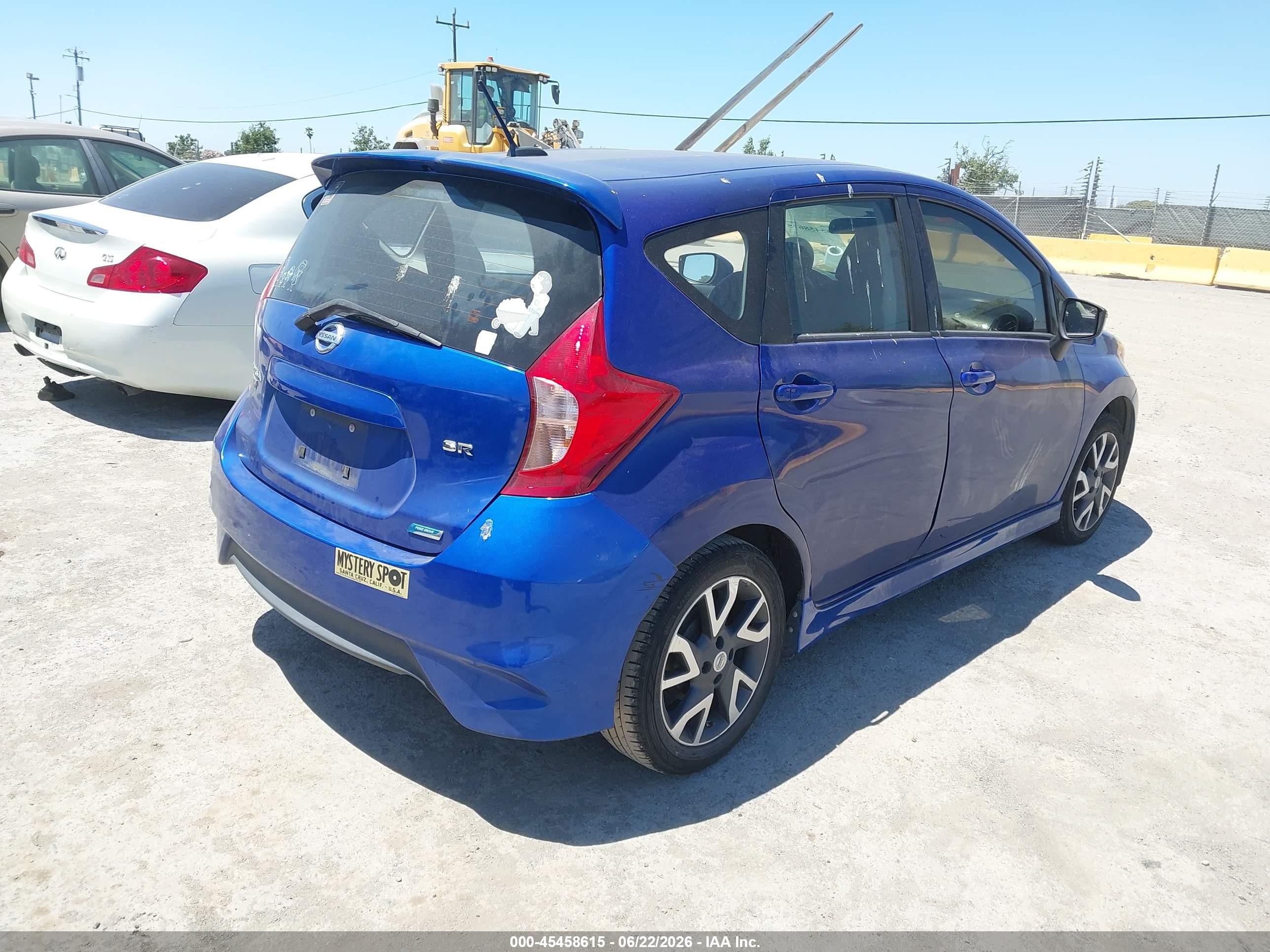 2015 Nissan Versa Note Sr Синий vin: 3N1CE2CP3FL436987