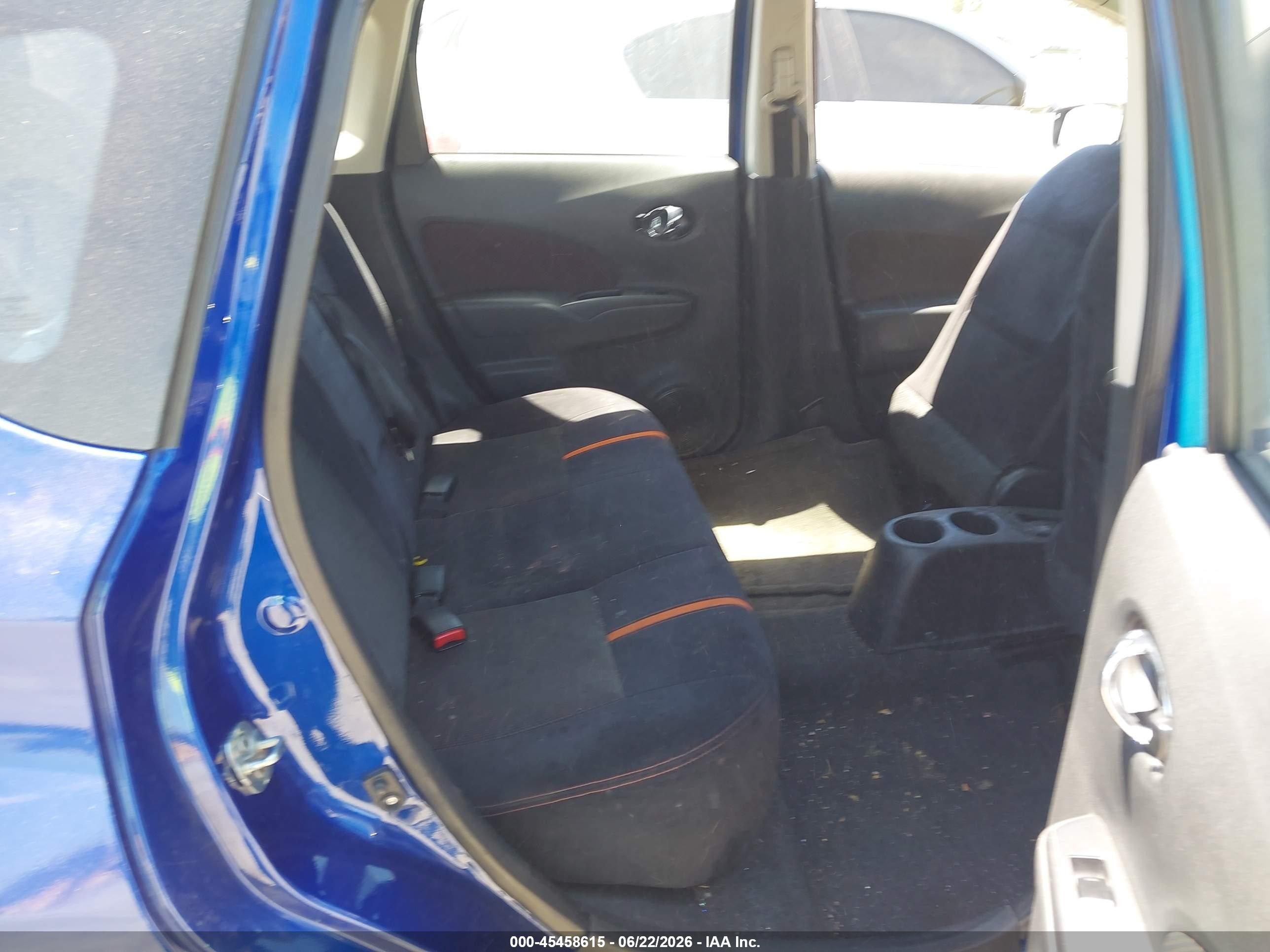 2015 Nissan Versa Note Sr Синий vin: 3N1CE2CP3FL436987