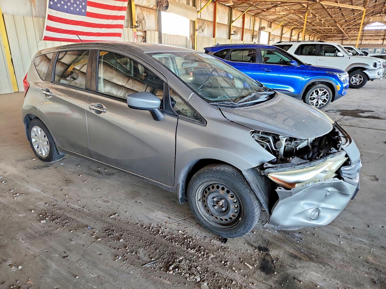 2015 Nissan Versa Note Sv Gray vin: 3N1CE2CP3FL437329