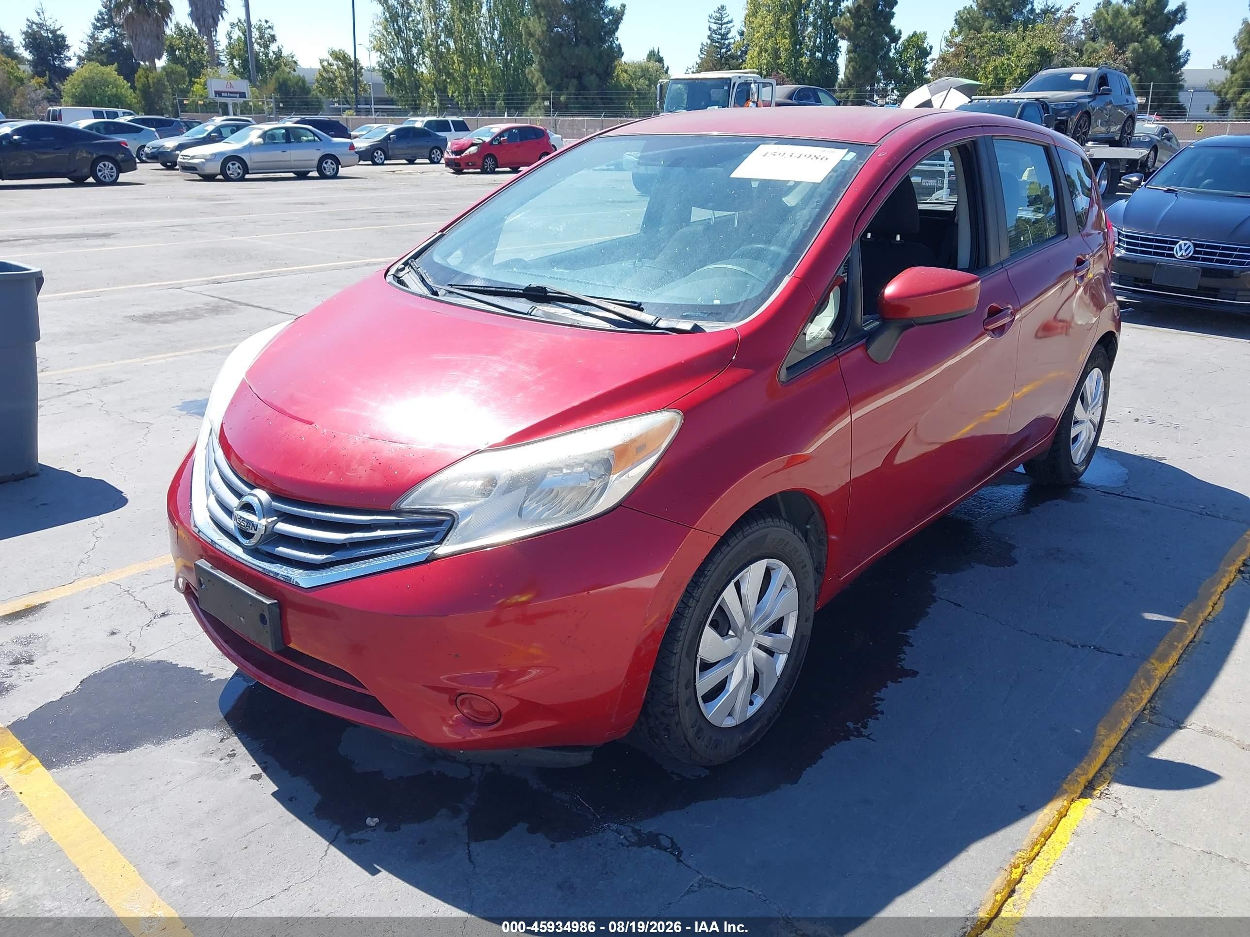 2015 Nissan Versa Note S Plus Red vin: 3N1CE2CP3FL450355