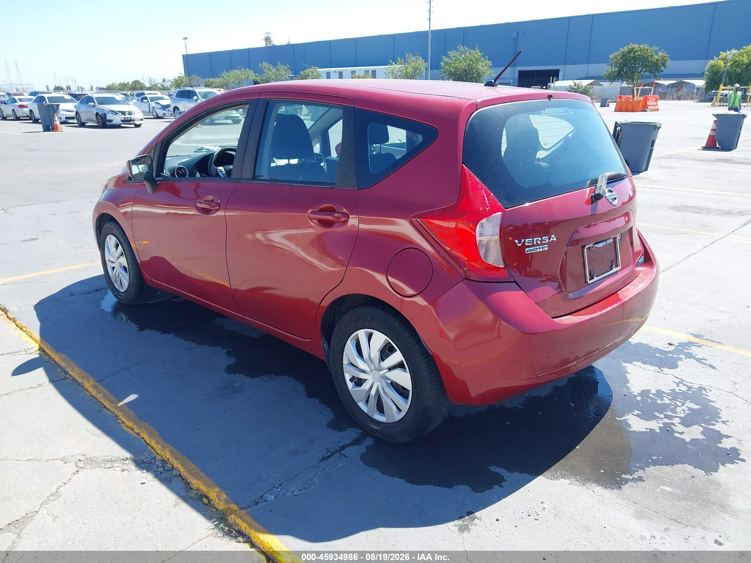 2015 Nissan Versa Note S Plus Red vin: 3N1CE2CP3FL450355