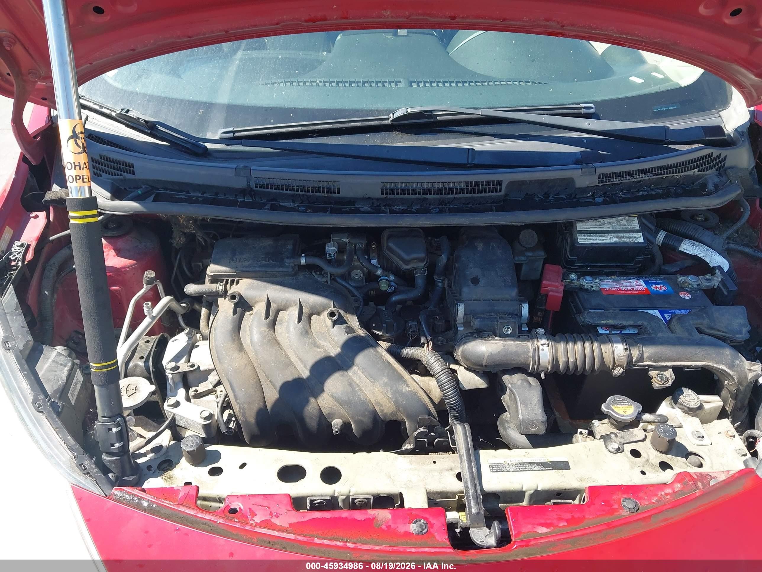 2015 Nissan Versa Note S Plus Red vin: 3N1CE2CP3FL450355