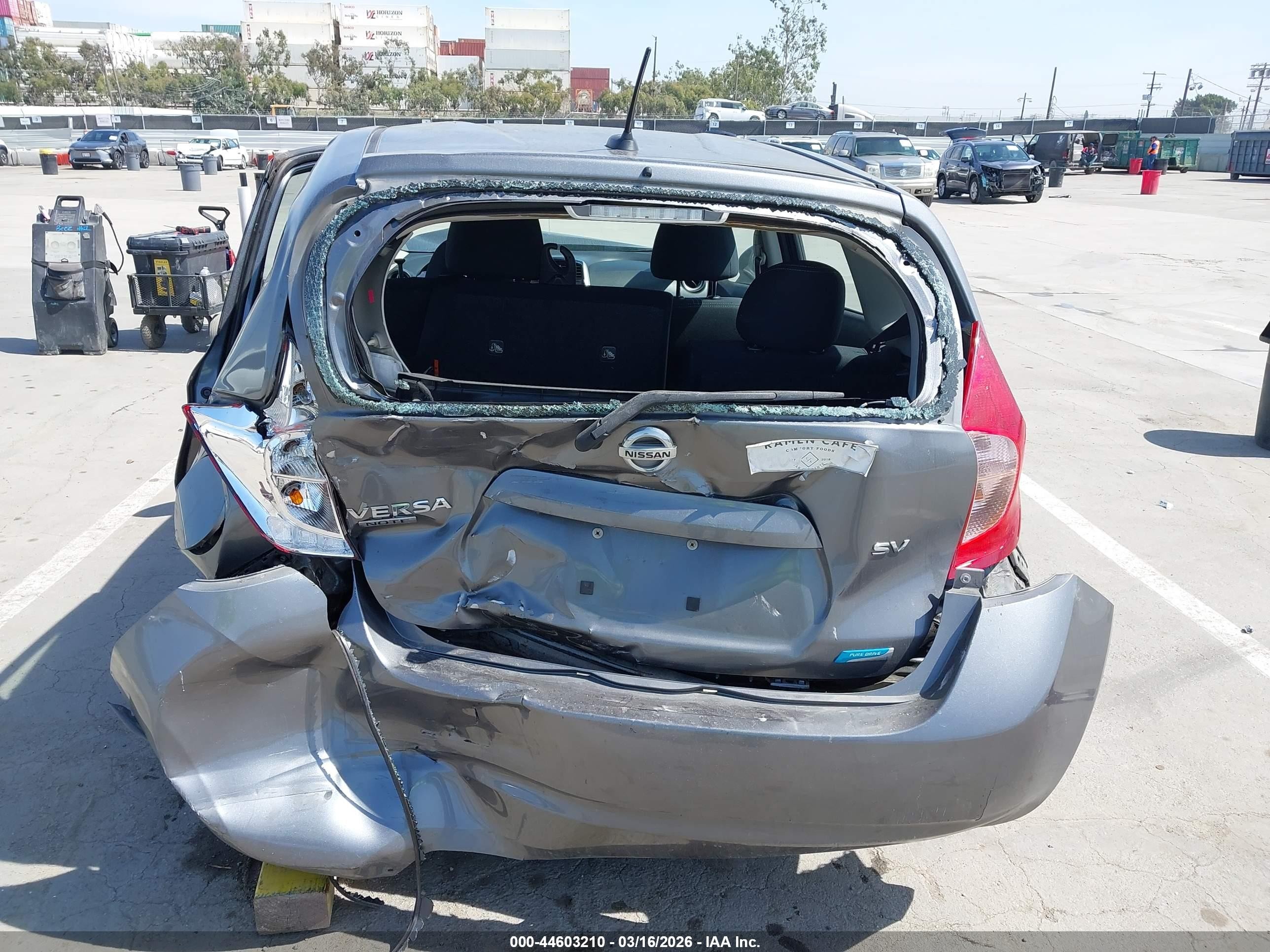 2016 Nissan Versa Note S (sr)/s Plus/sl/sr/sv Gray vin: 3N1CE2CP3GL356185
