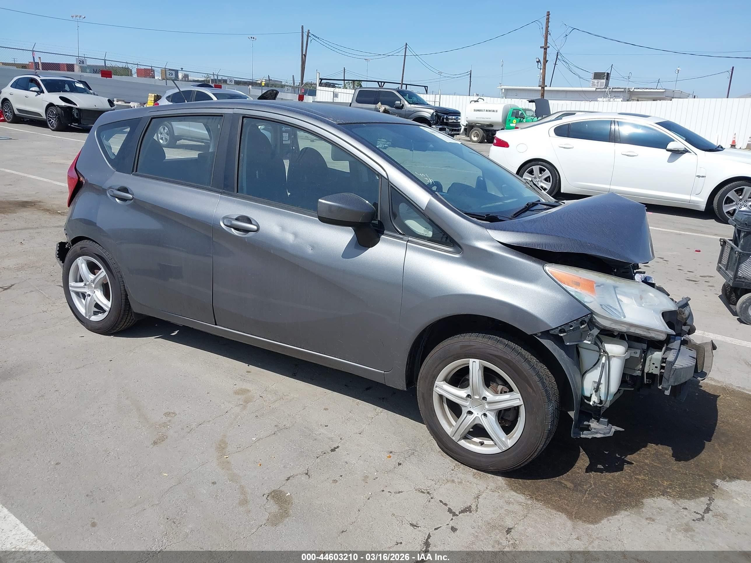 2016 Nissan Versa Note S (sr)/s Plus/sl/sr/sv Gray vin: 3N1CE2CP3GL356185