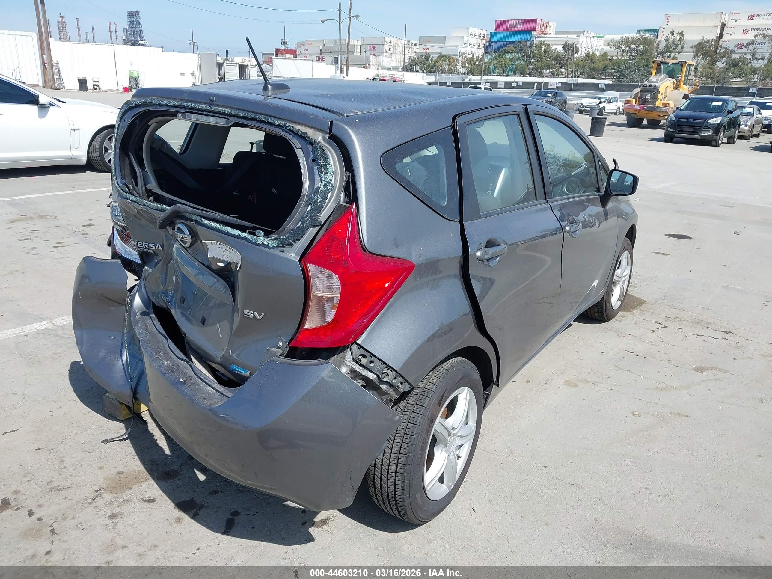 2016 Nissan Versa Note S (sr)/s Plus/sl/sr/sv Gray vin: 3N1CE2CP3GL356185