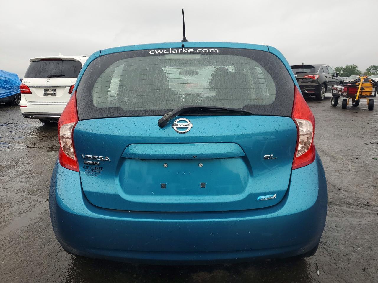 2014 Nissan Versa Note S Blue vin: 3N1CE2CP4EL359576