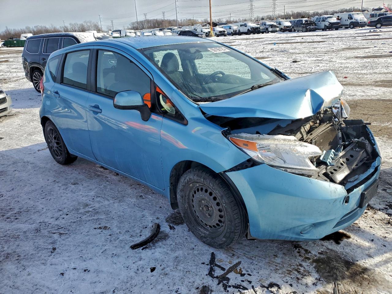 2014 Nissan Versa Note S Blue vin: 3N1CE2CP4EL369234