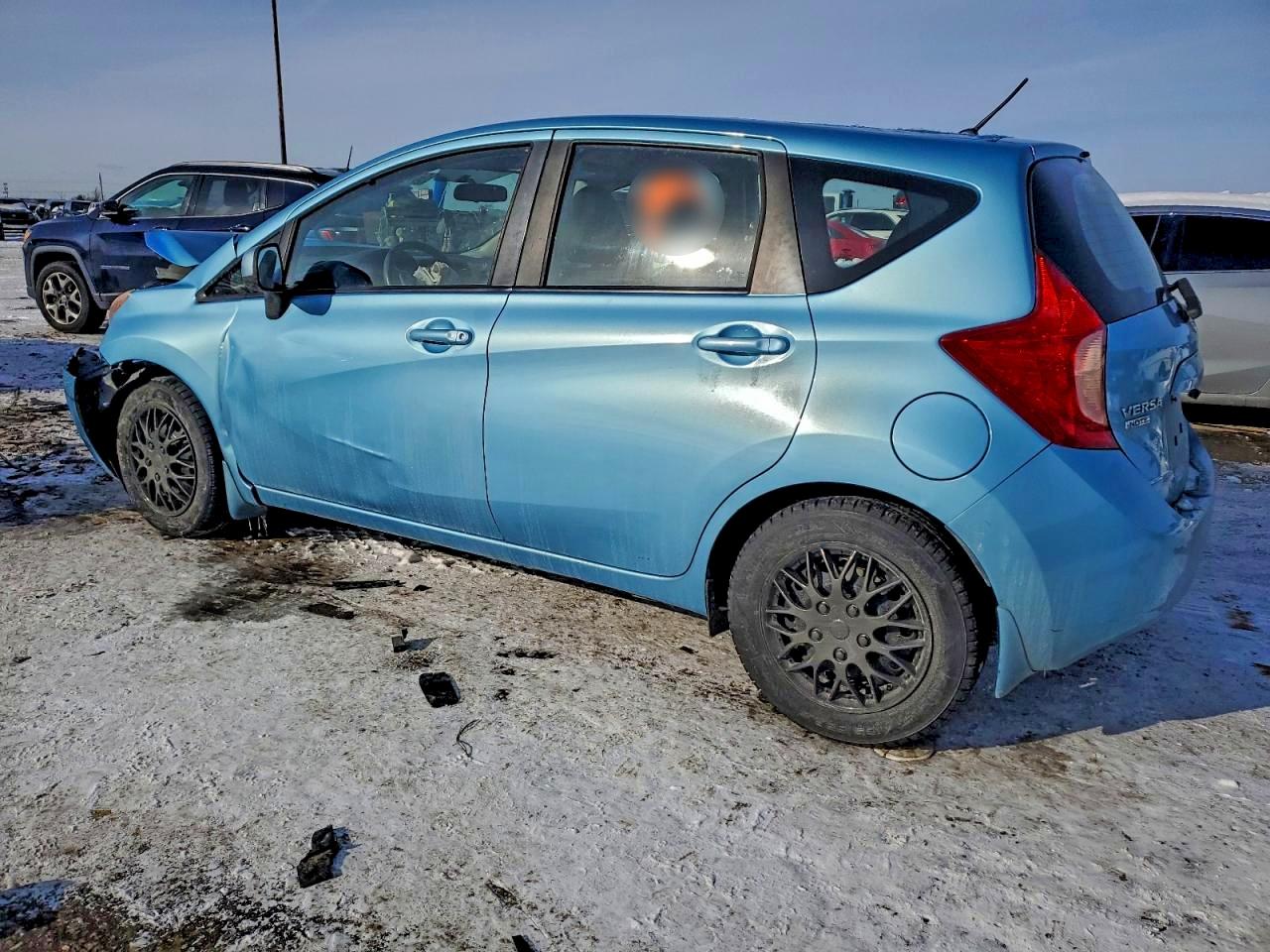 2014 Nissan Versa Note S Blue vin: 3N1CE2CP4EL369234