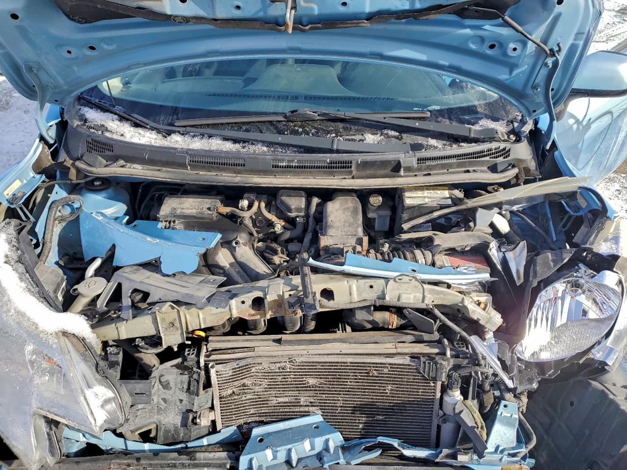 2014 Nissan Versa Note S Blue vin: 3N1CE2CP4EL369234