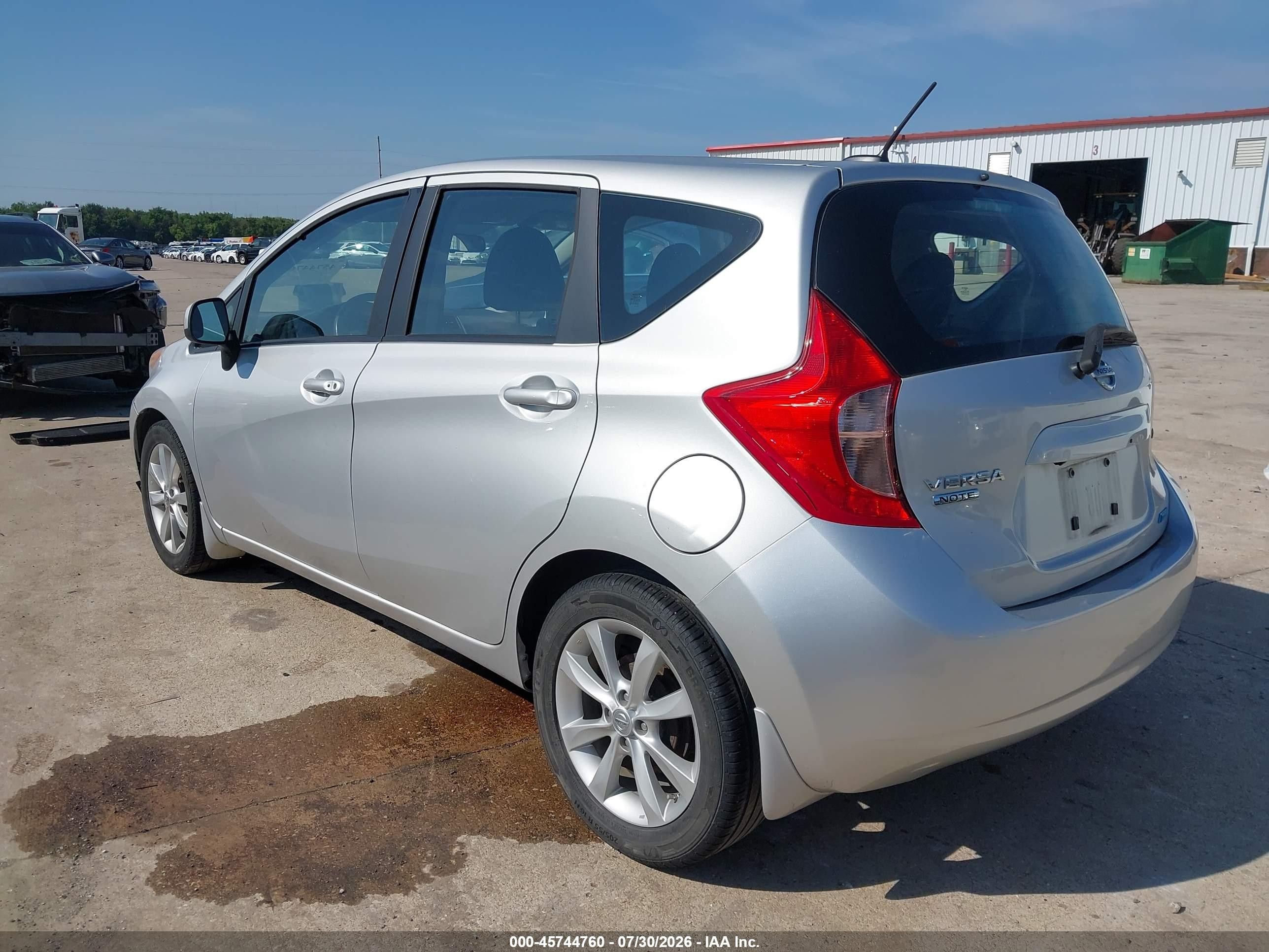 2014 Nissan Versa Note Sv Silver vin: 3N1CE2CP4EL372280