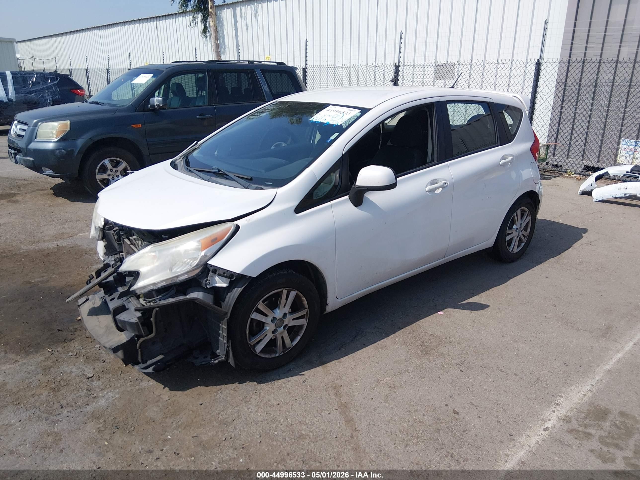 2014 Nissan Versa Note Sv White vin: 3N1CE2CP4EL374563
