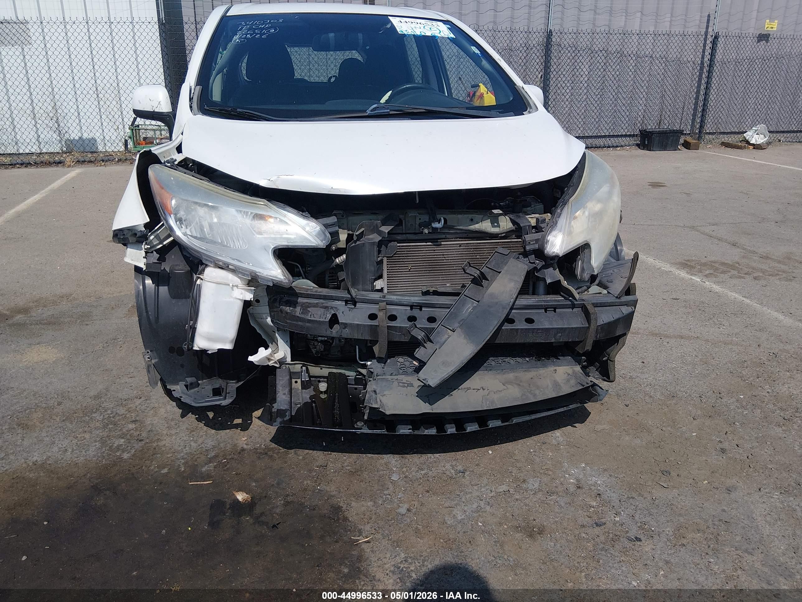2014 Nissan Versa Note Sv White vin: 3N1CE2CP4EL374563