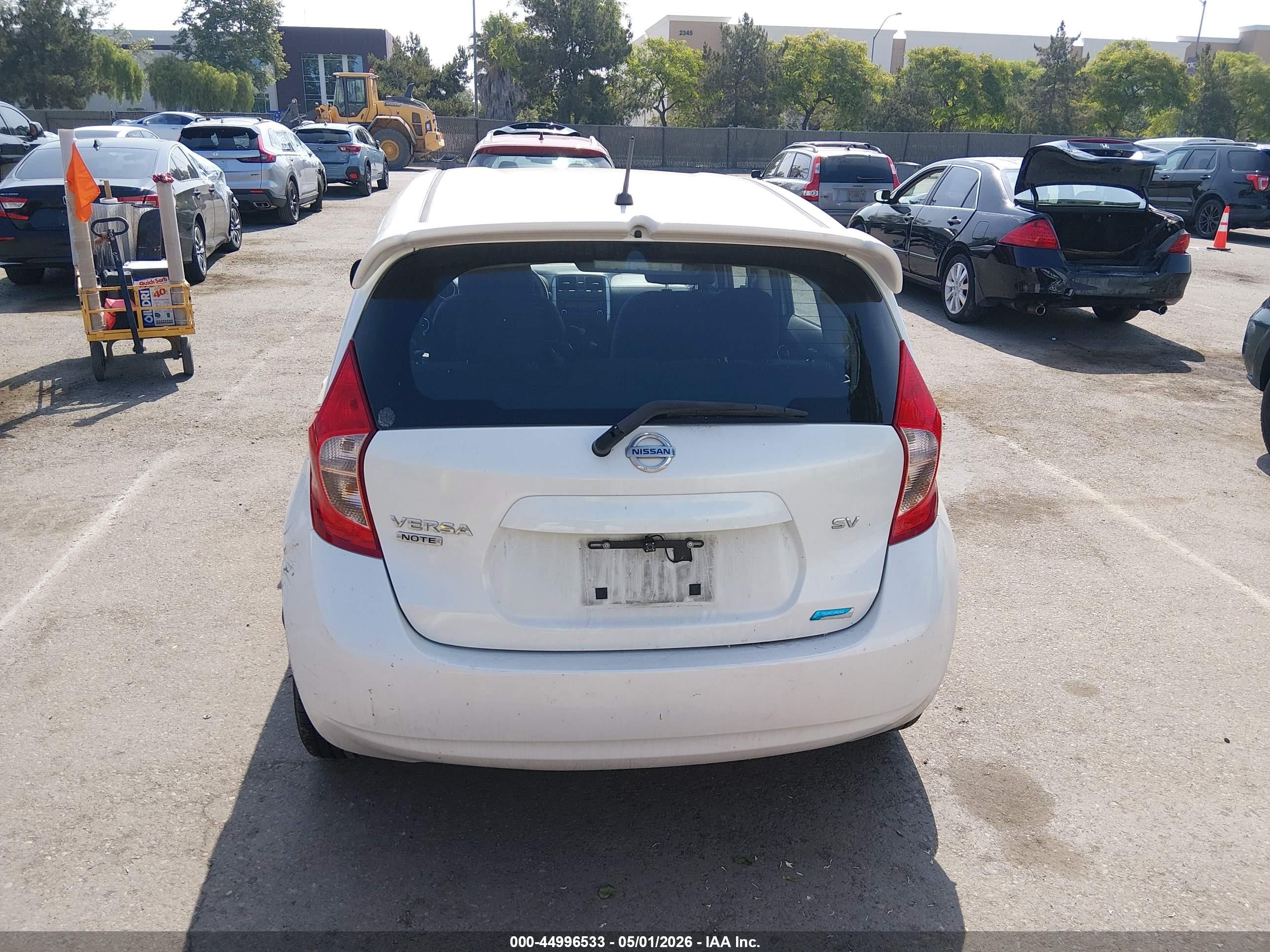 2014 Nissan Versa Note Sv White vin: 3N1CE2CP4EL374563