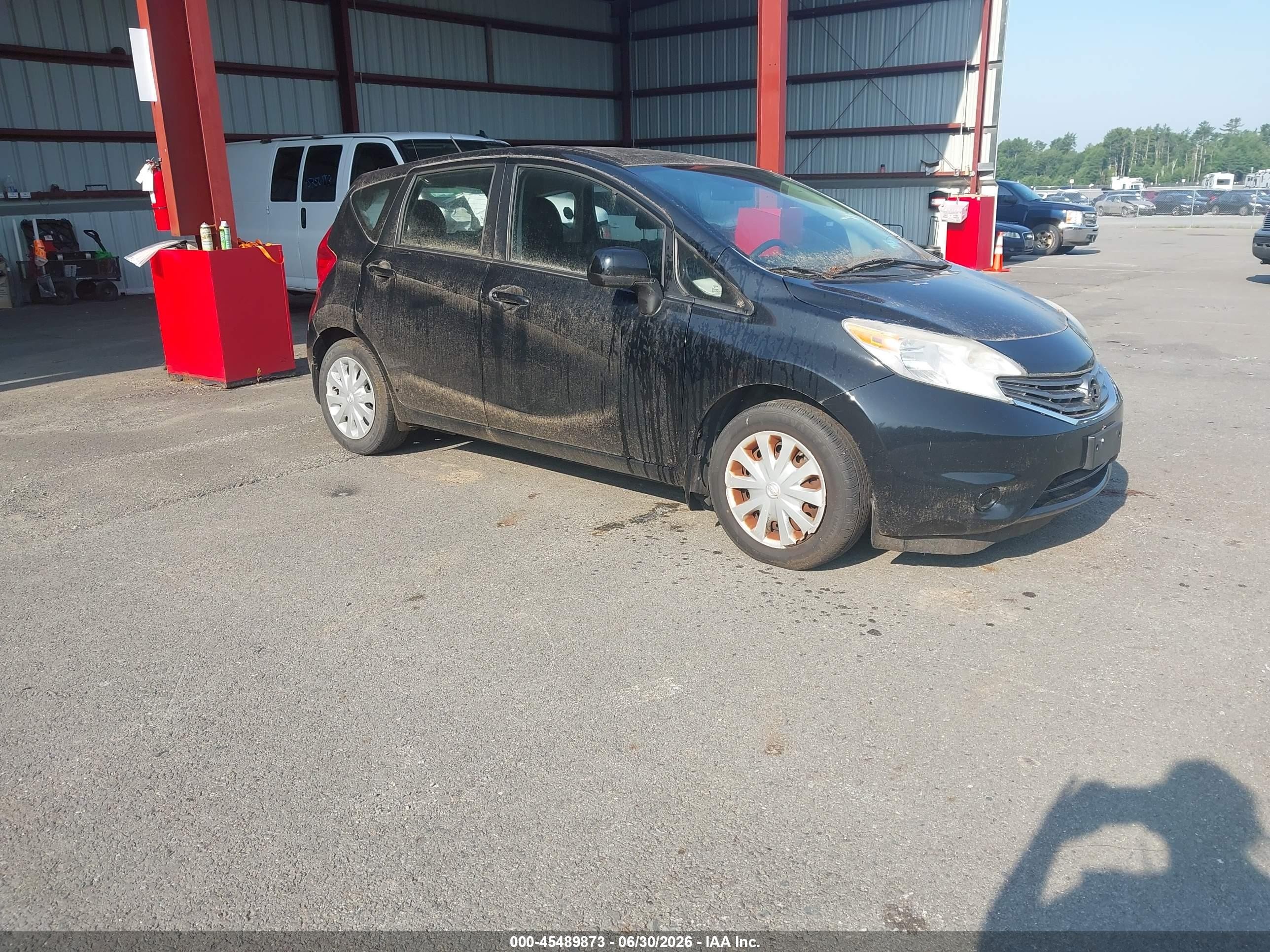 2014 Nissan Versa Note S Plus Black vin: 3N1CE2CP4EL385871
