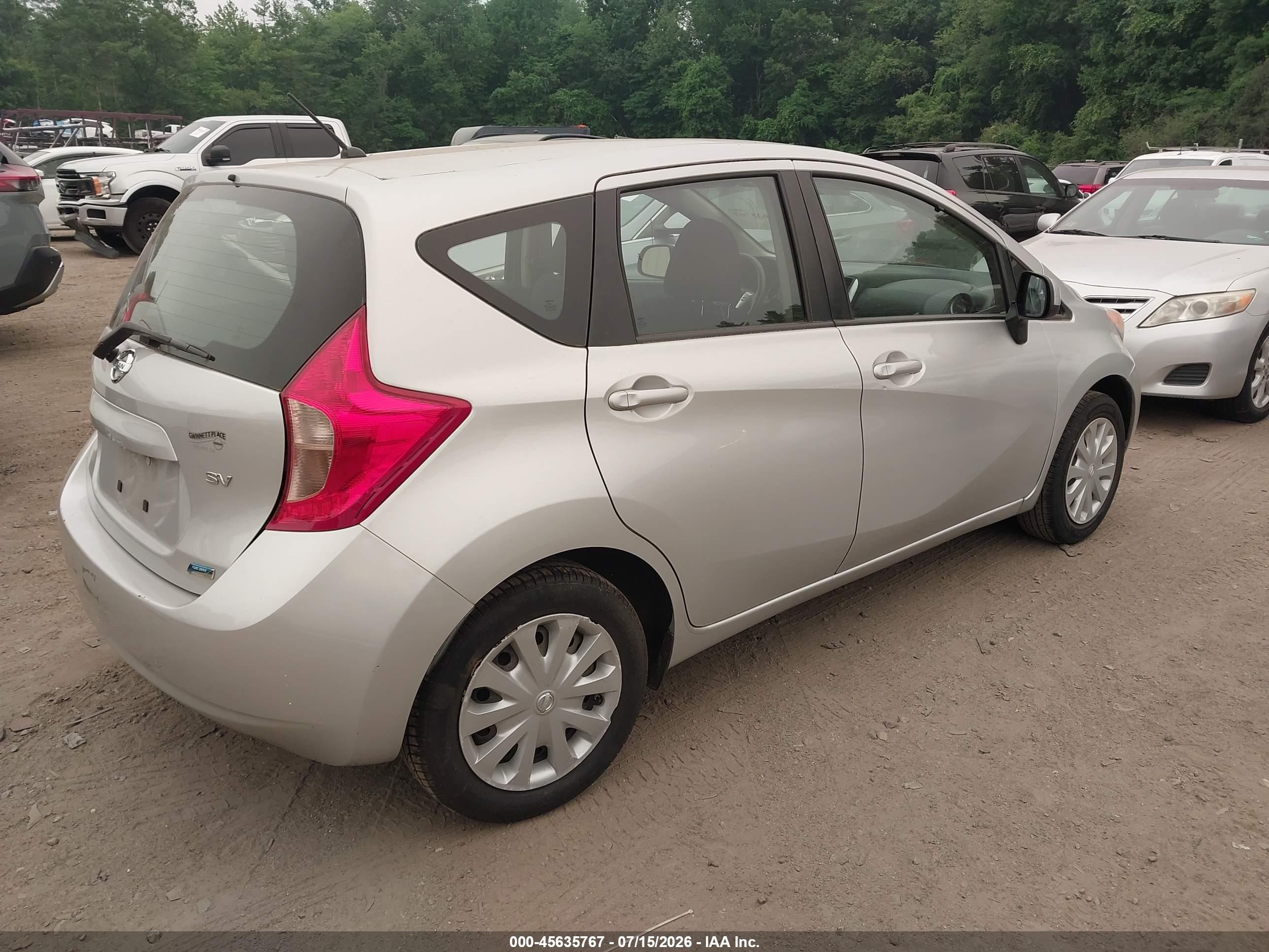 2014 Nissan Versa Note Sv Silver vin: 3N1CE2CP4EL394814