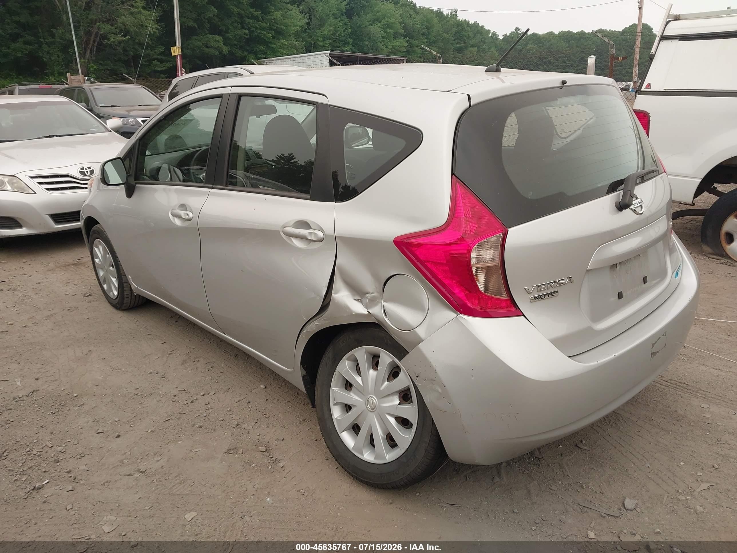 2014 Nissan Versa Note Sv Silver vin: 3N1CE2CP4EL394814