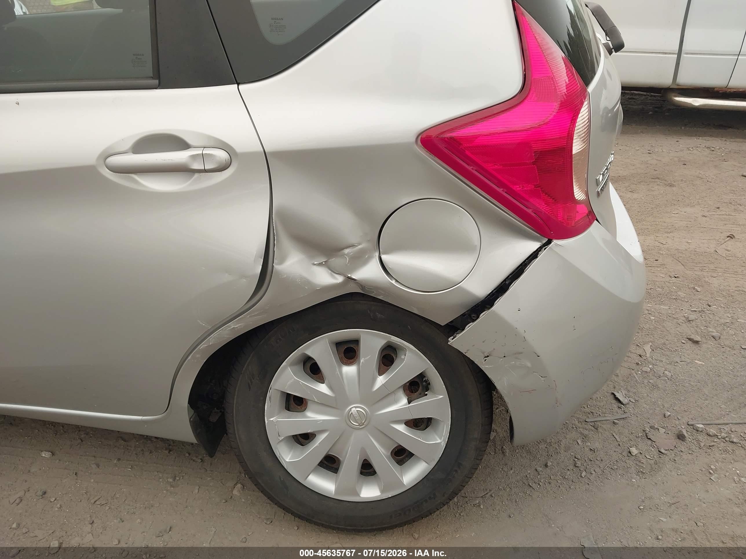 2014 Nissan Versa Note Sv Silver vin: 3N1CE2CP4EL394814