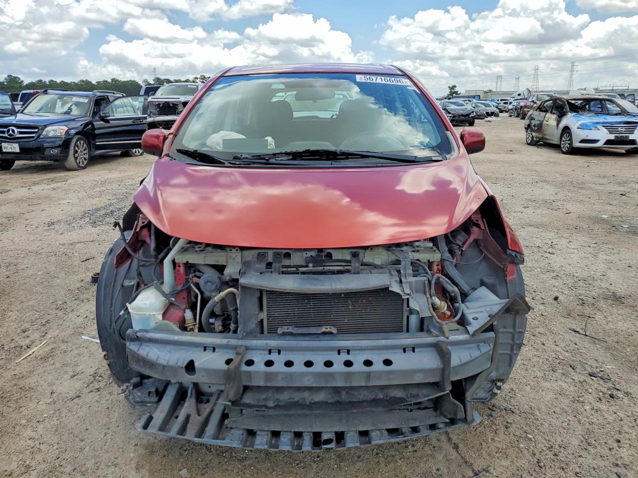 2014 Nissan Versa Note S Plus Red vin: 3N1CE2CP4EL396496