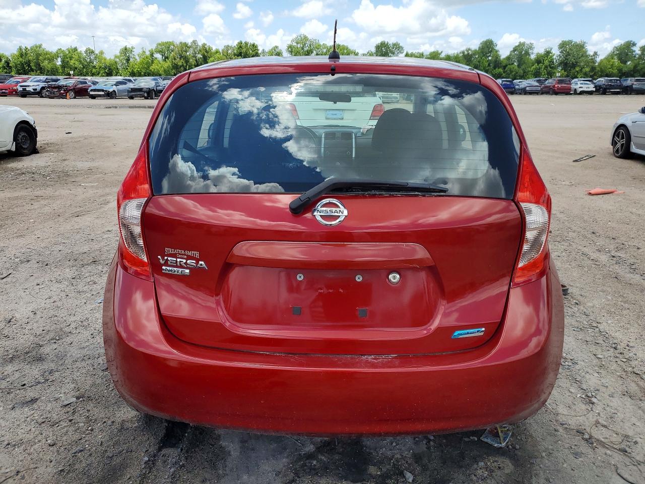 2014 Nissan Versa Note S Plus Red vin: 3N1CE2CP4EL396496