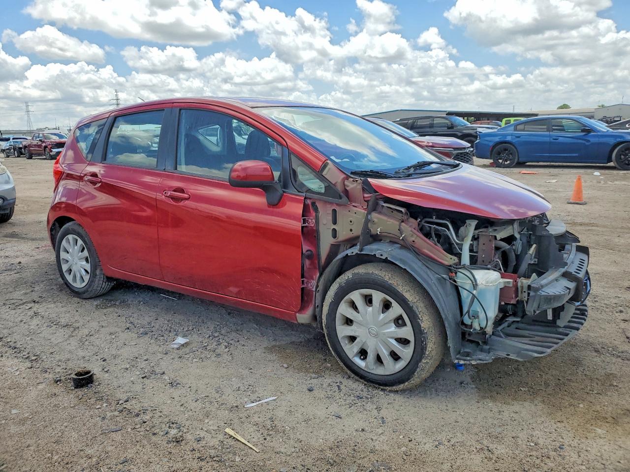 2014 Nissan Versa Note S Plus Red vin: 3N1CE2CP4EL396496