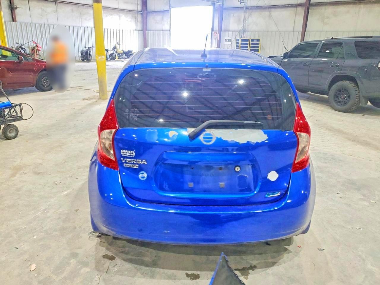 2014 Nissan Versa Note S Plus Blue vin: 3N1CE2CP4EL398197