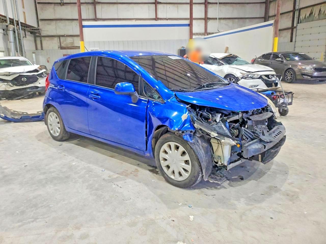 2014 Nissan Versa Note S Plus Blue vin: 3N1CE2CP4EL398197