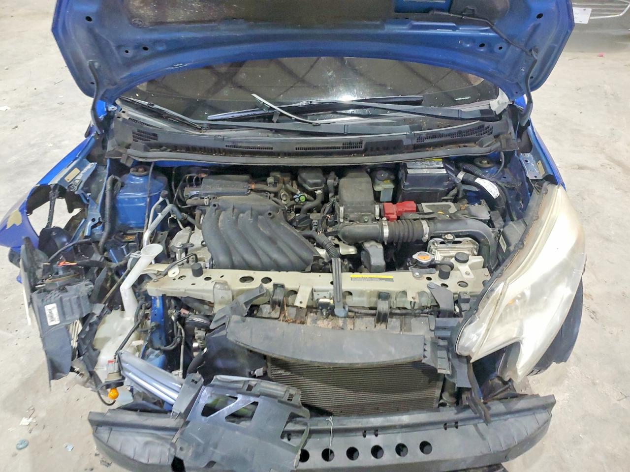 2014 Nissan Versa Note S Plus Blue vin: 3N1CE2CP4EL398197