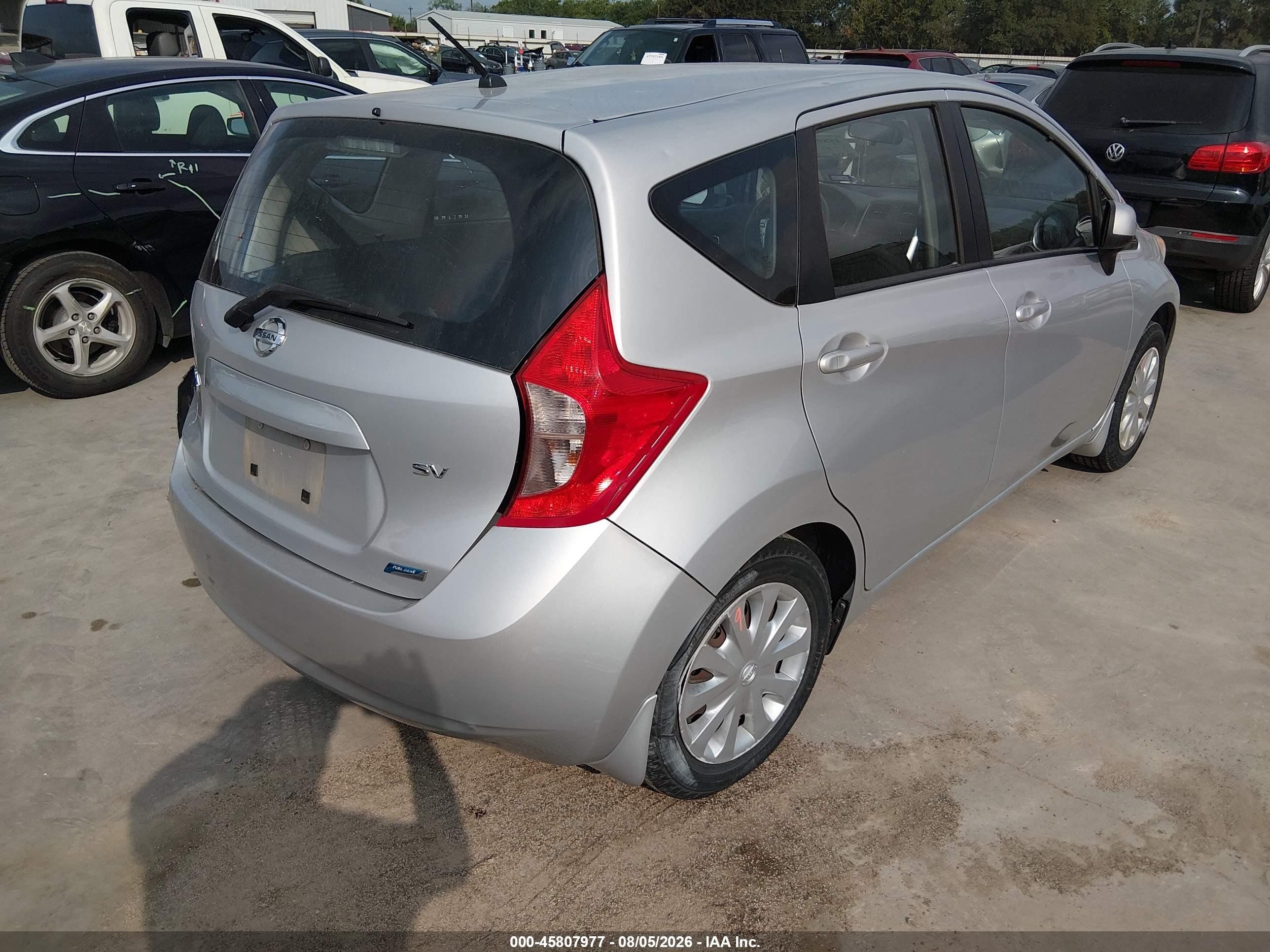 2014 Nissan Versa Note Sv Silver vin: 3N1CE2CP4EL398331