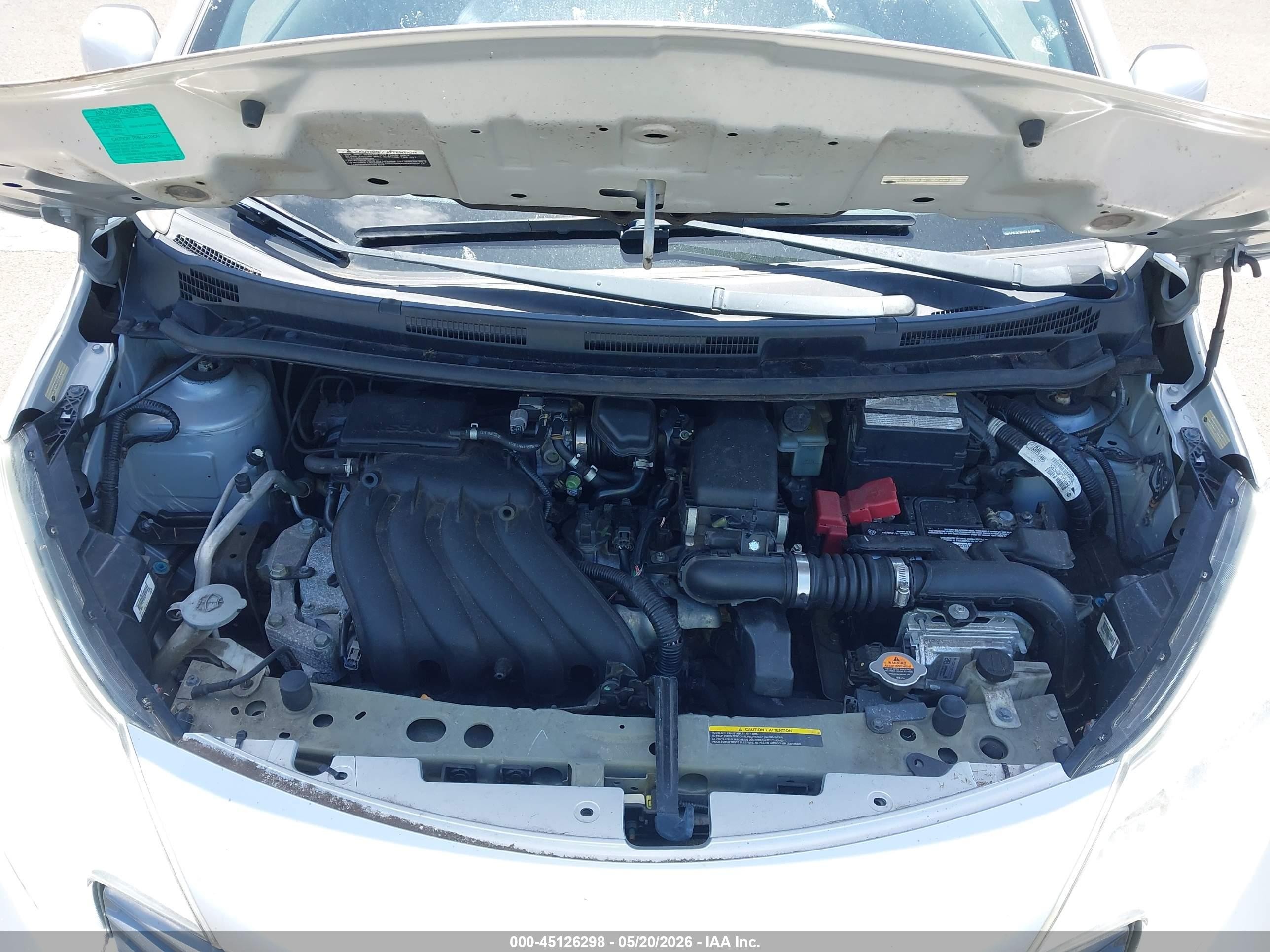 2014 Nissan Versa Note Sv Silver vin: 3N1CE2CP4EL416259
