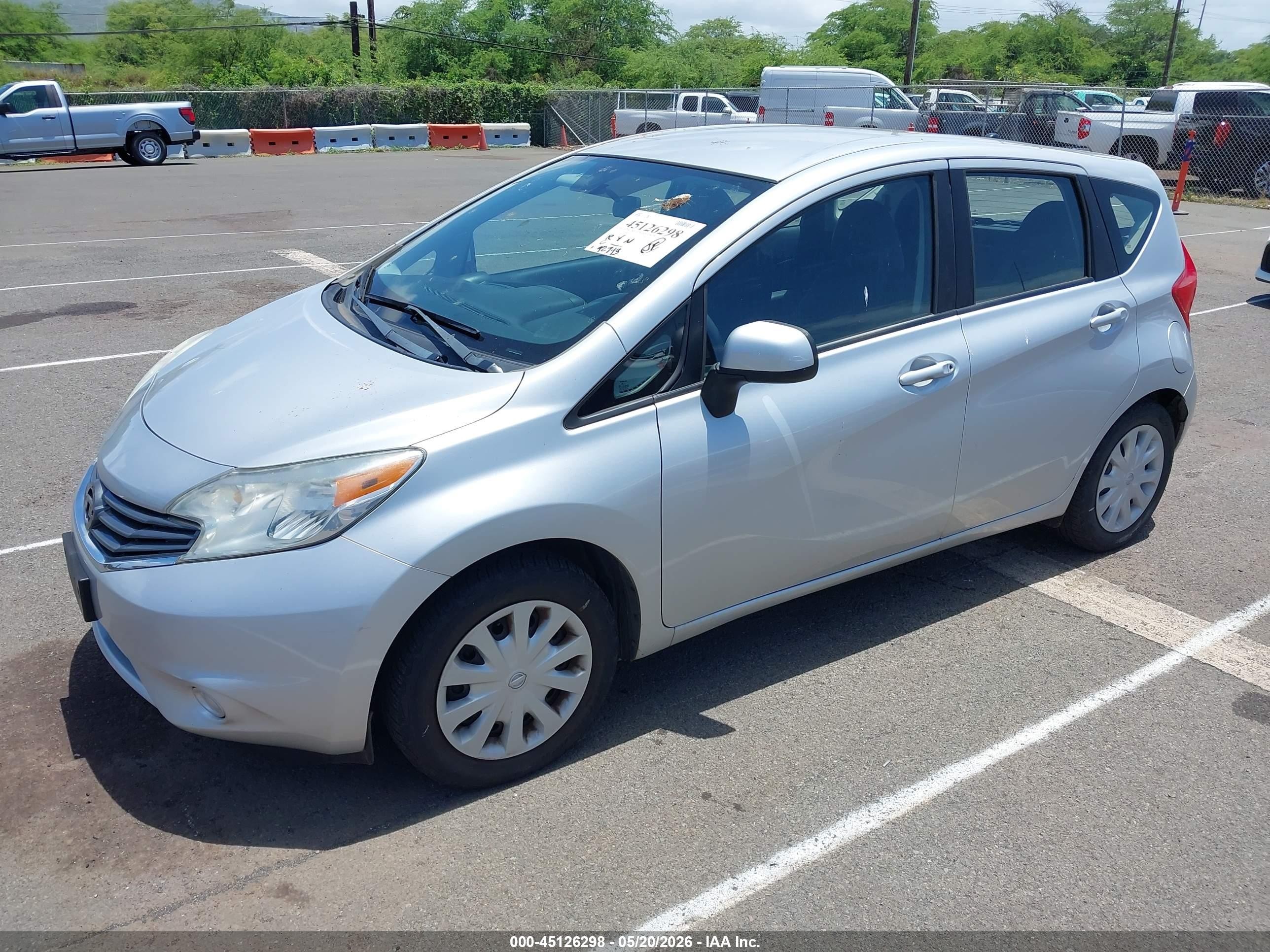 2014 Nissan Versa Note Sv Silver vin: 3N1CE2CP4EL416259