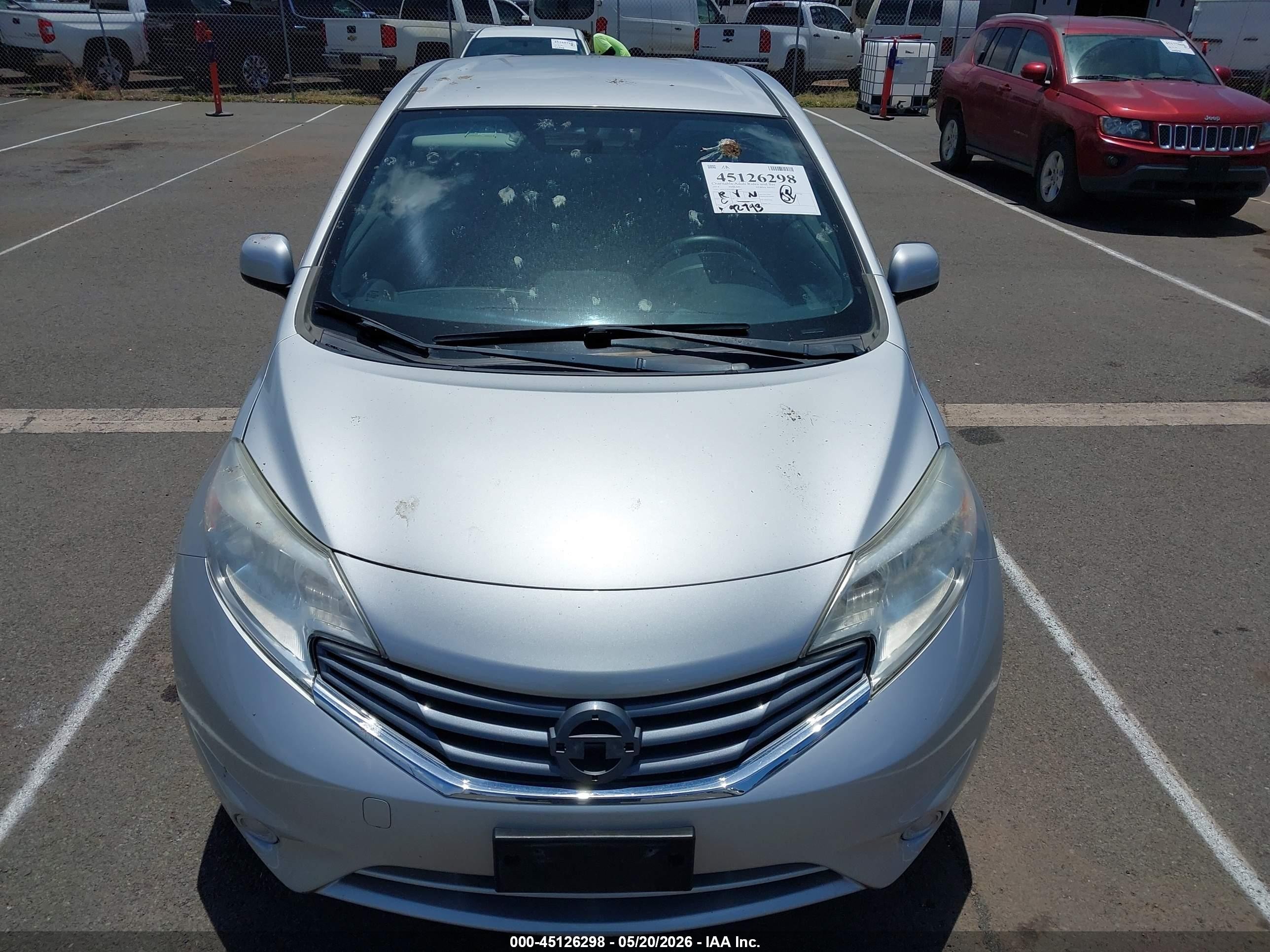 2014 Nissan Versa Note Sv Silver vin: 3N1CE2CP4EL416259