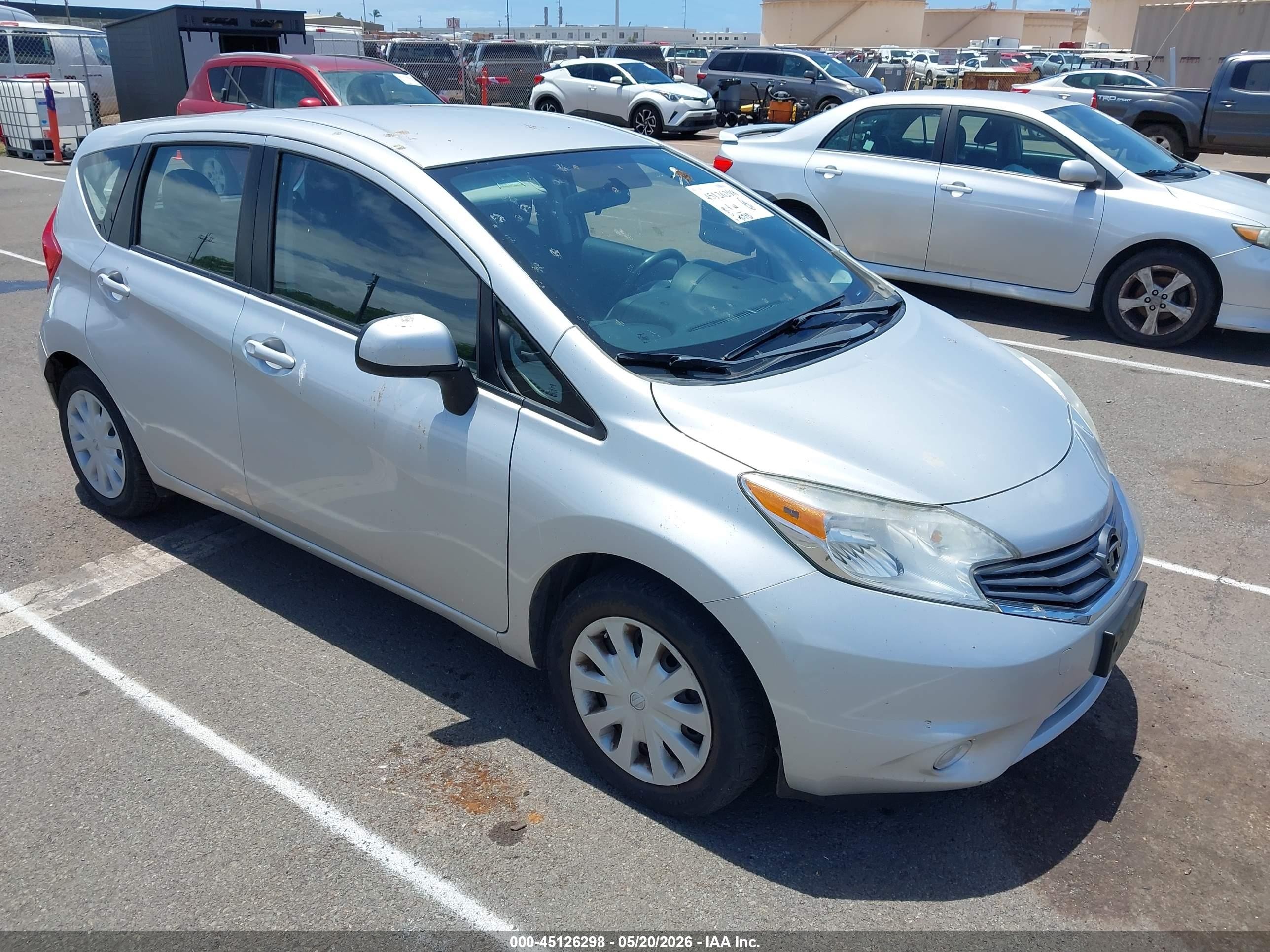 2014 Nissan Versa Note Sv Silver vin: 3N1CE2CP4EL416259