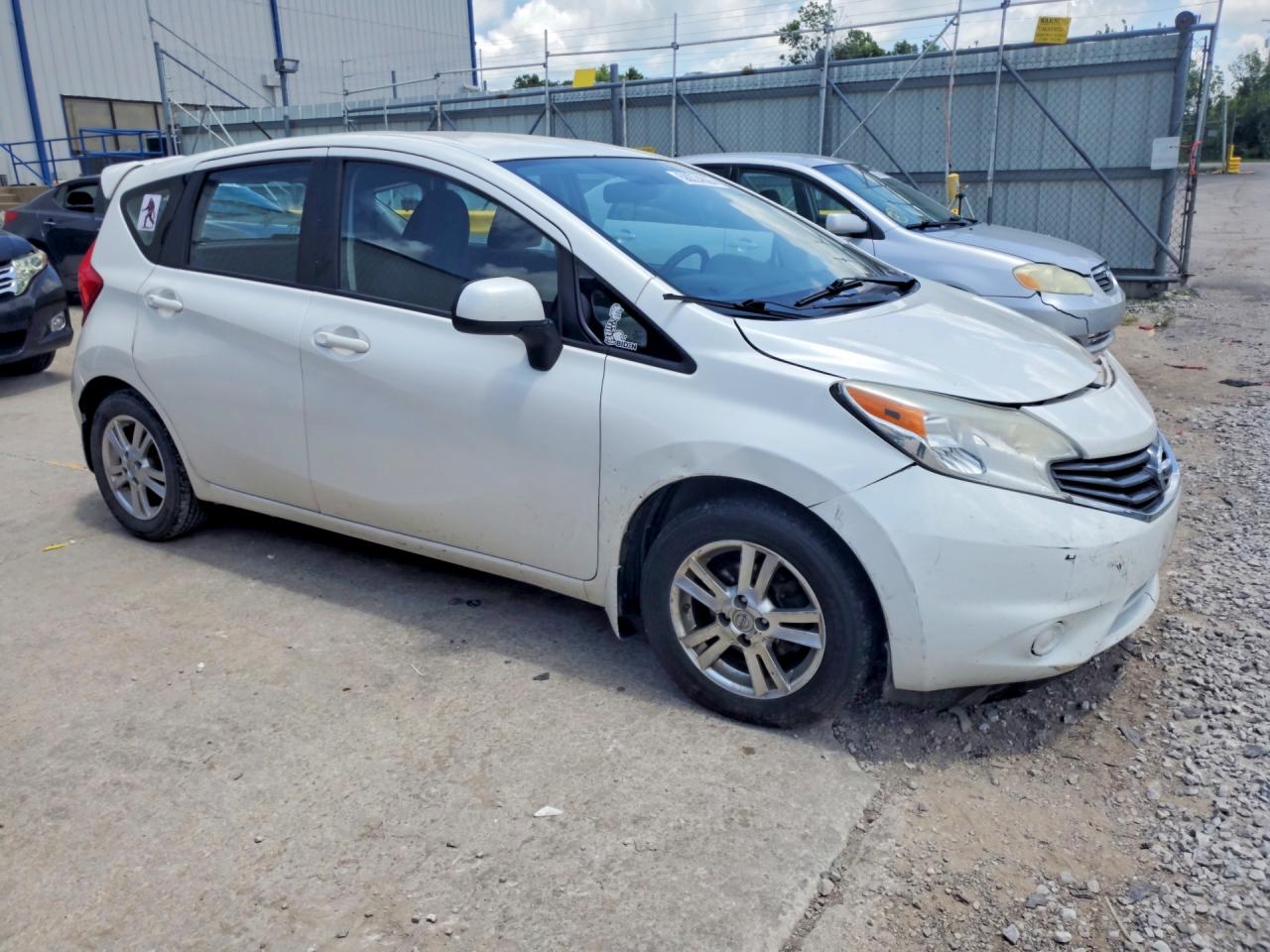 2014 Nissan Versa Note Sv White vin: 3N1CE2CP4EL422711