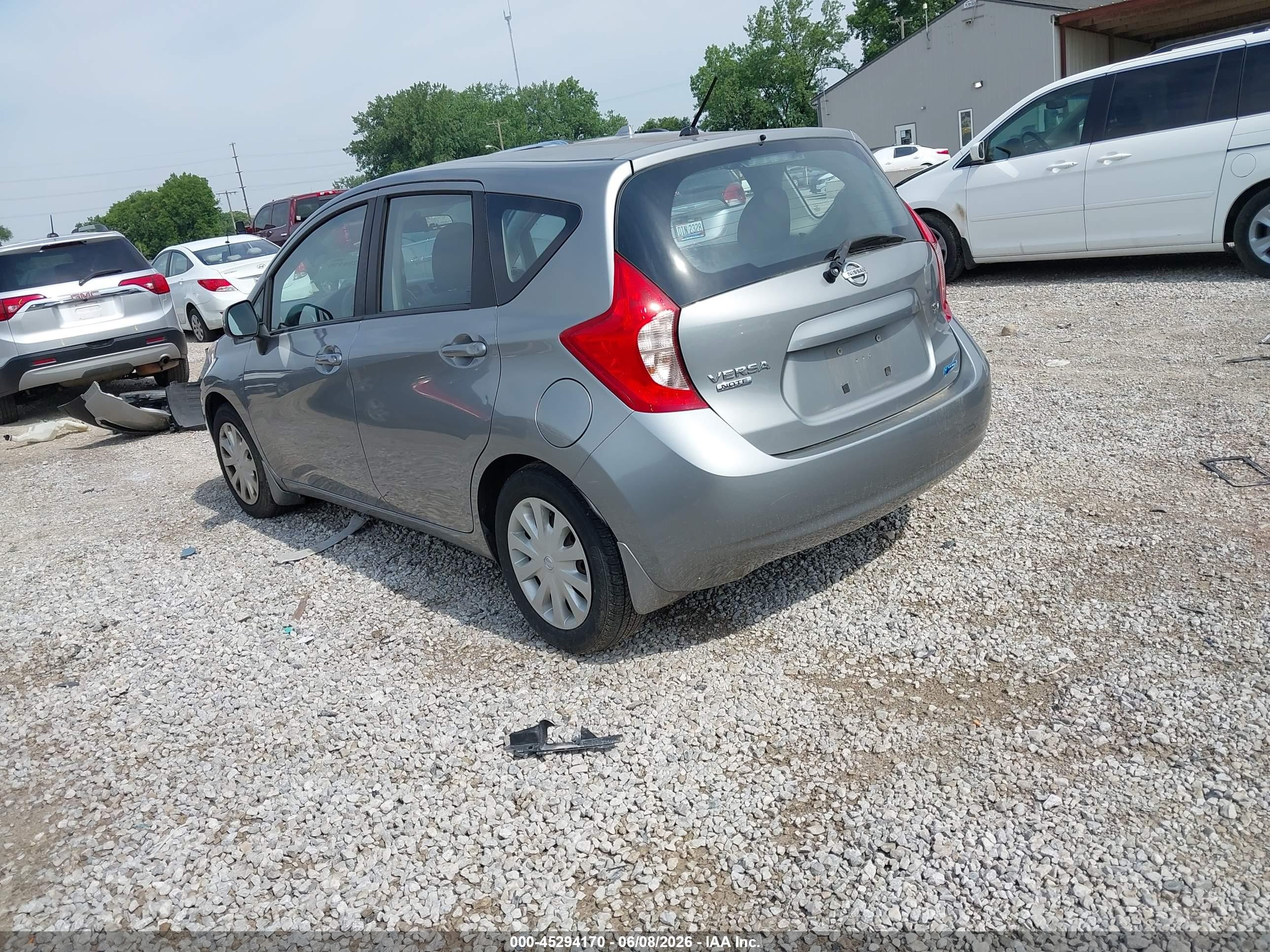 2014 Nissan Versa Note Sv Silver vin: 3N1CE2CP4EL428895