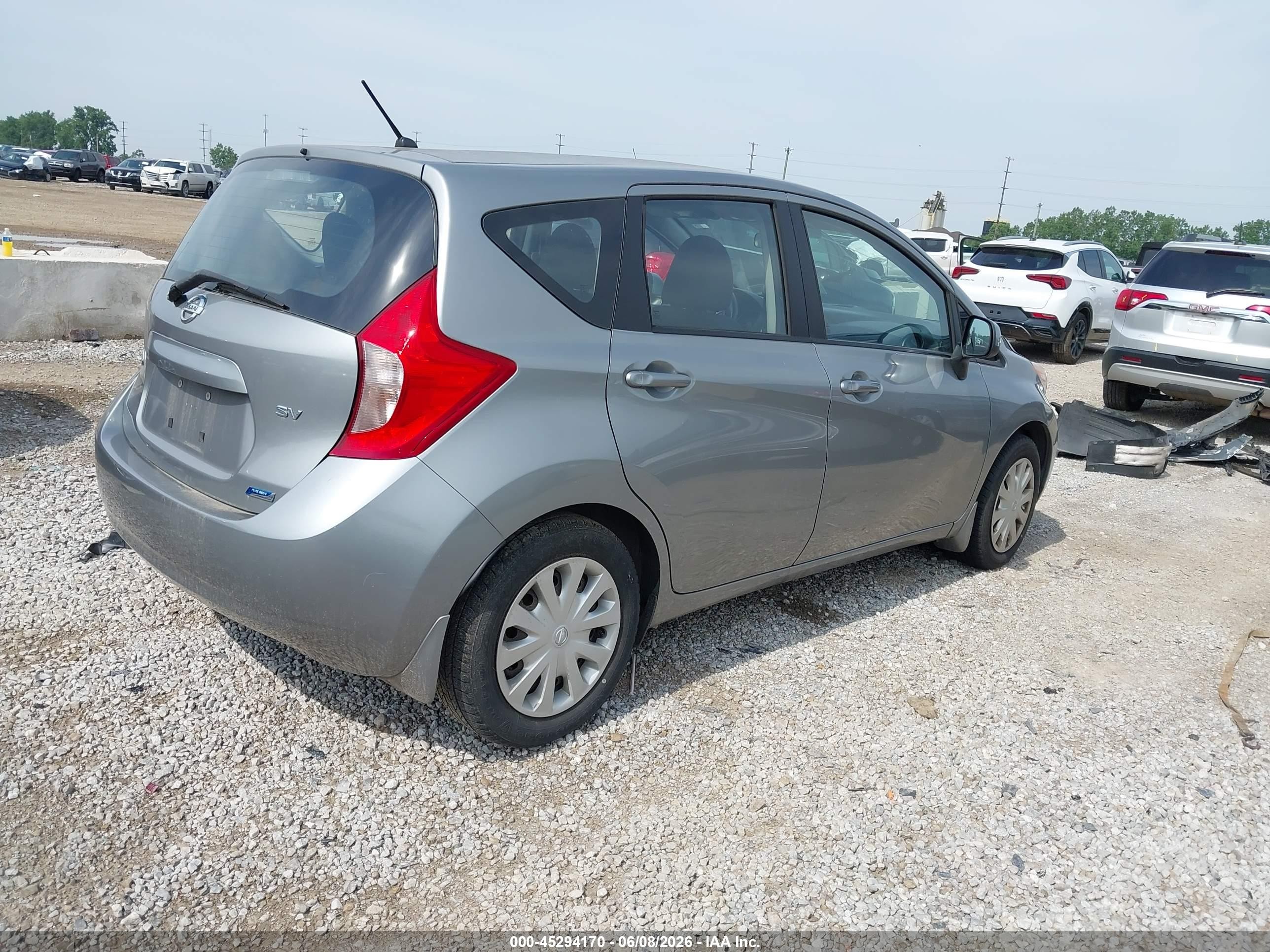 2014 Nissan Versa Note Sv Silver vin: 3N1CE2CP4EL428895