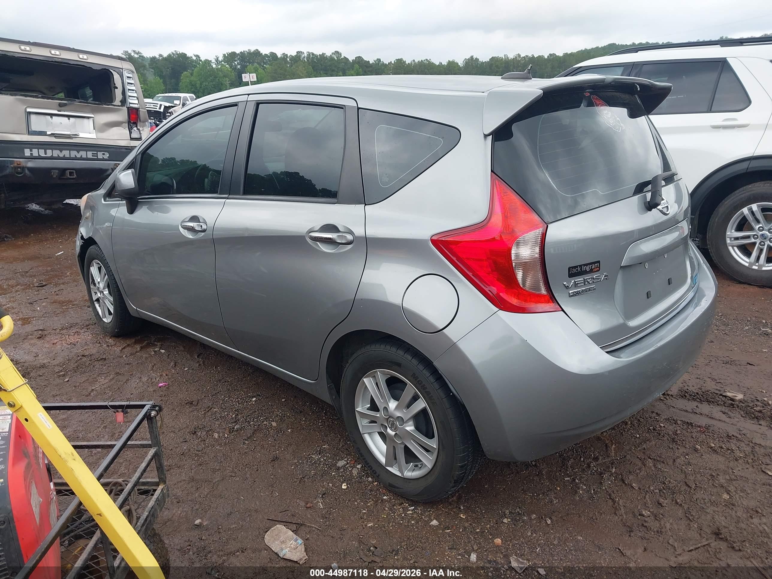 2014 Nissan Versa Note S (sr)/s Plus/sv Silver vin: 3N1CE2CP4EL432154