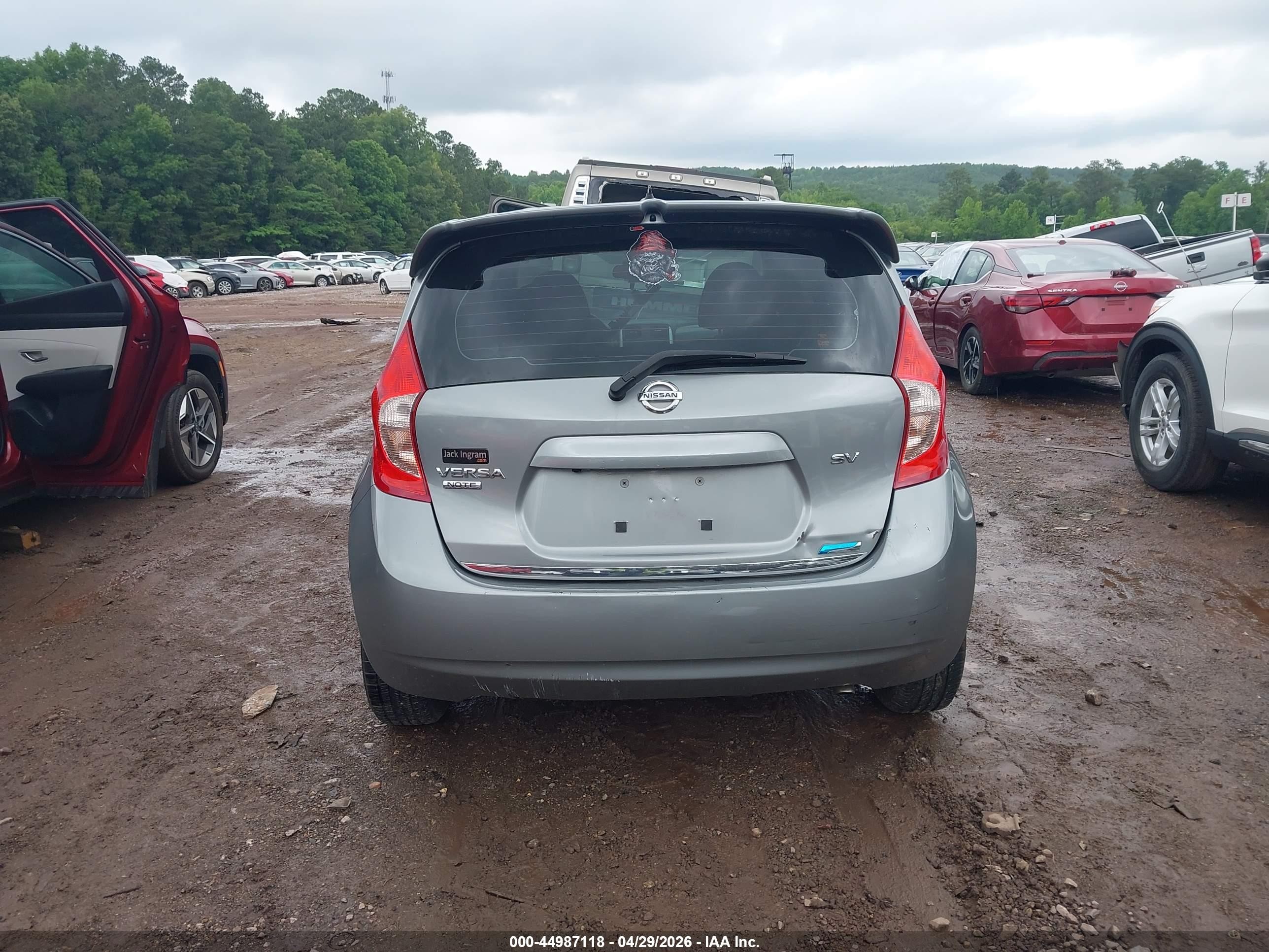 2014 Nissan Versa Note S (sr)/s Plus/sv Silver vin: 3N1CE2CP4EL432154