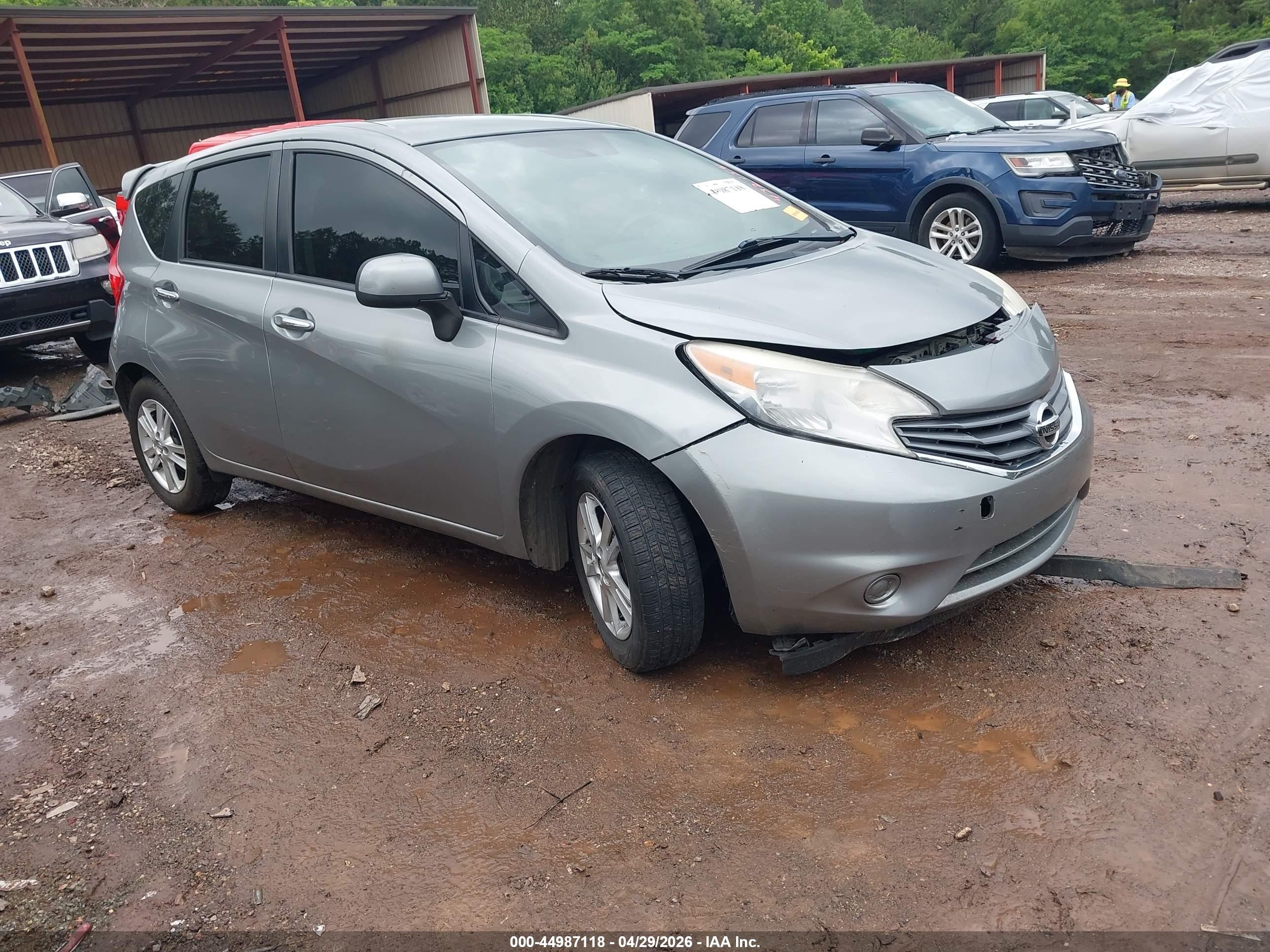 2014 Nissan Versa Note S (sr)/s Plus/sv Silver vin: 3N1CE2CP4EL432154