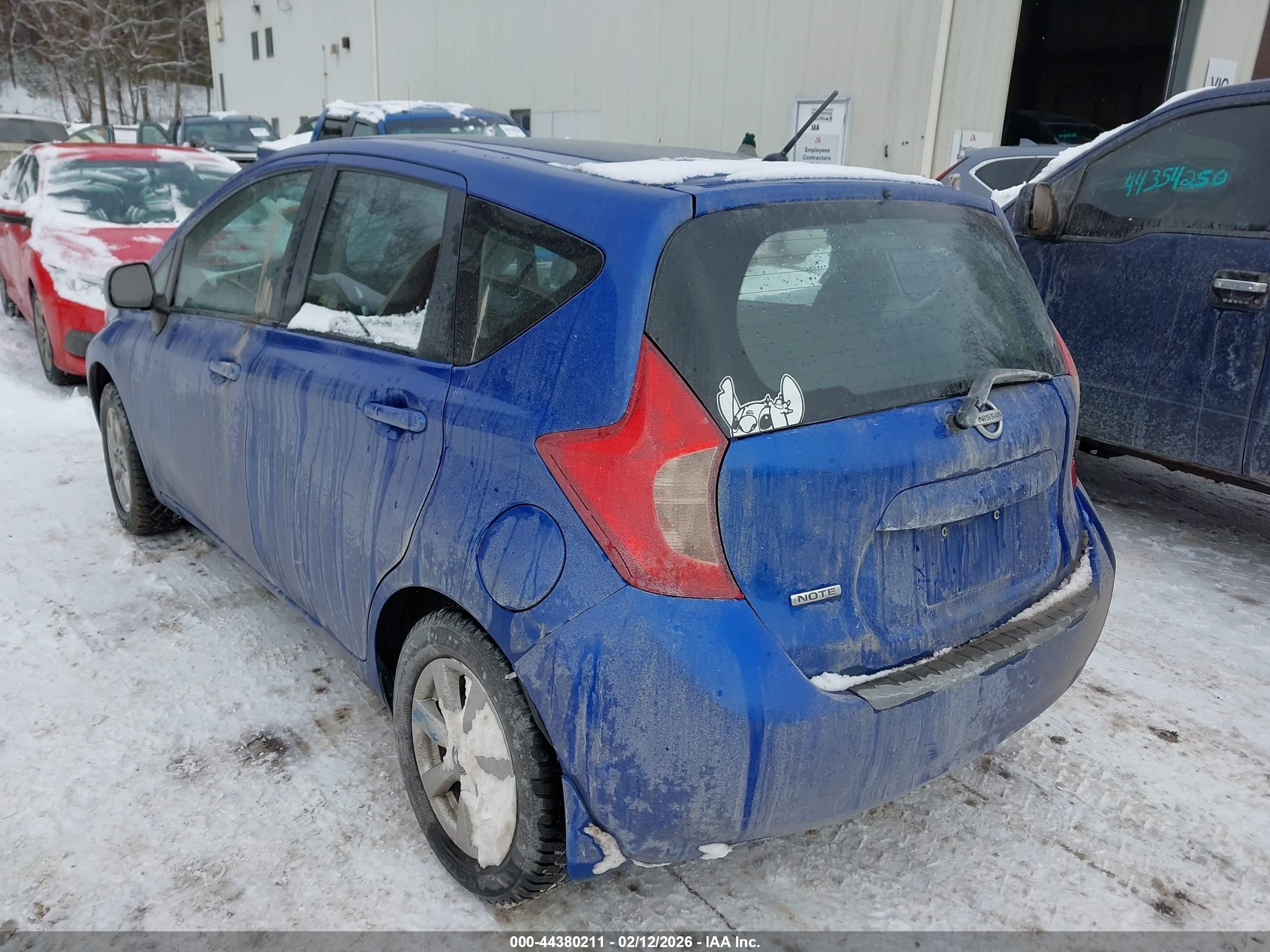 2014 Nissan Versa Note Sv Dark Blue vin: 3N1CE2CP4EL435944