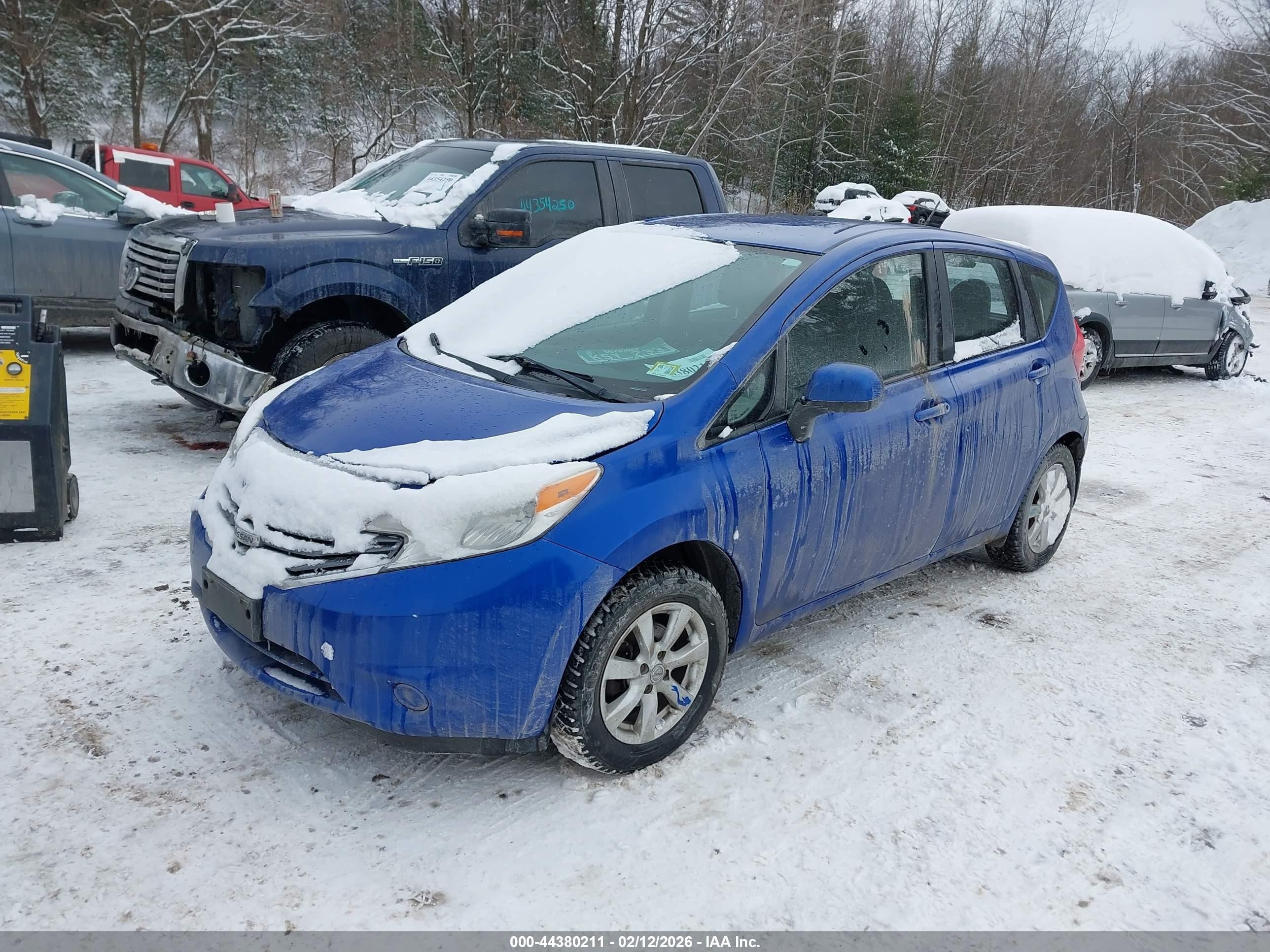 2014 Nissan Versa Note Sv Dark Blue vin: 3N1CE2CP4EL435944