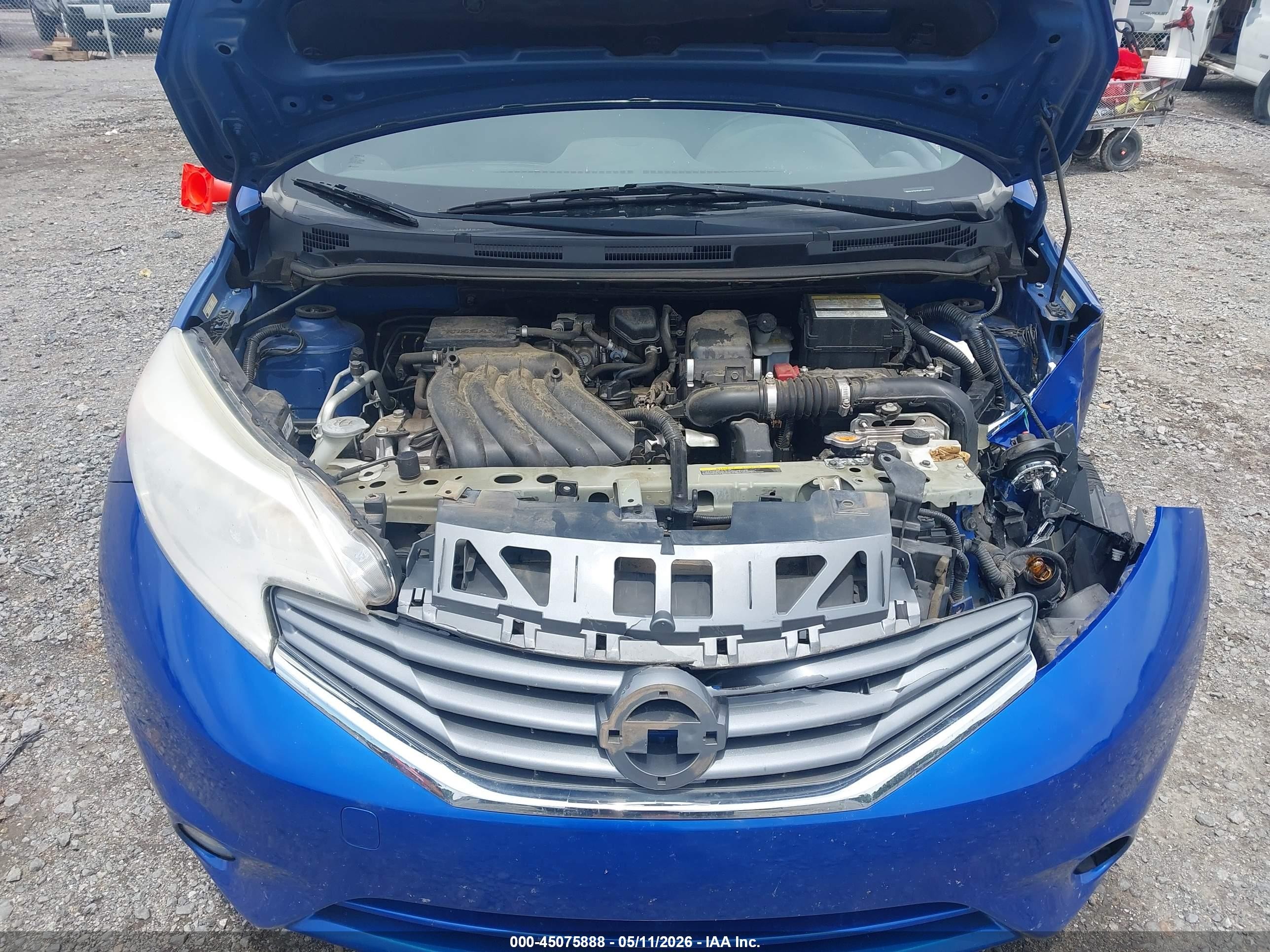 2014 Nissan Versa Note Sv Blue vin: 3N1CE2CP4EL436026