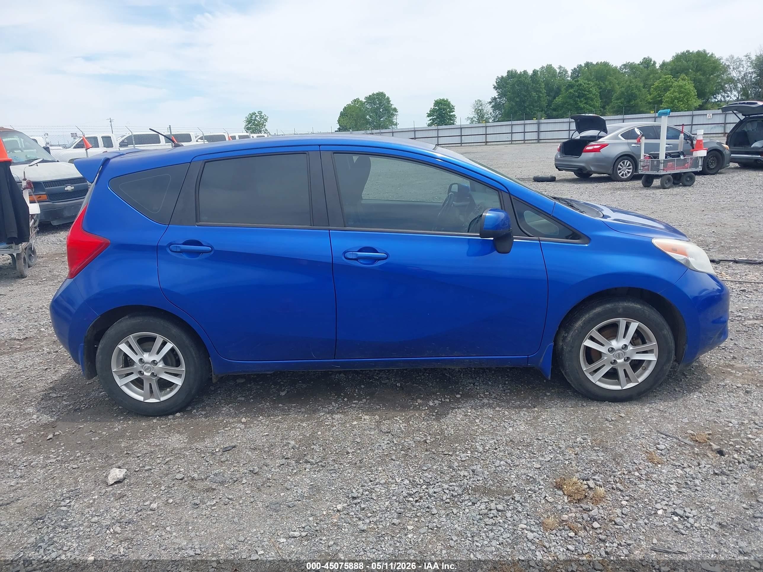 2014 Nissan Versa Note Sv Blue vin: 3N1CE2CP4EL436026